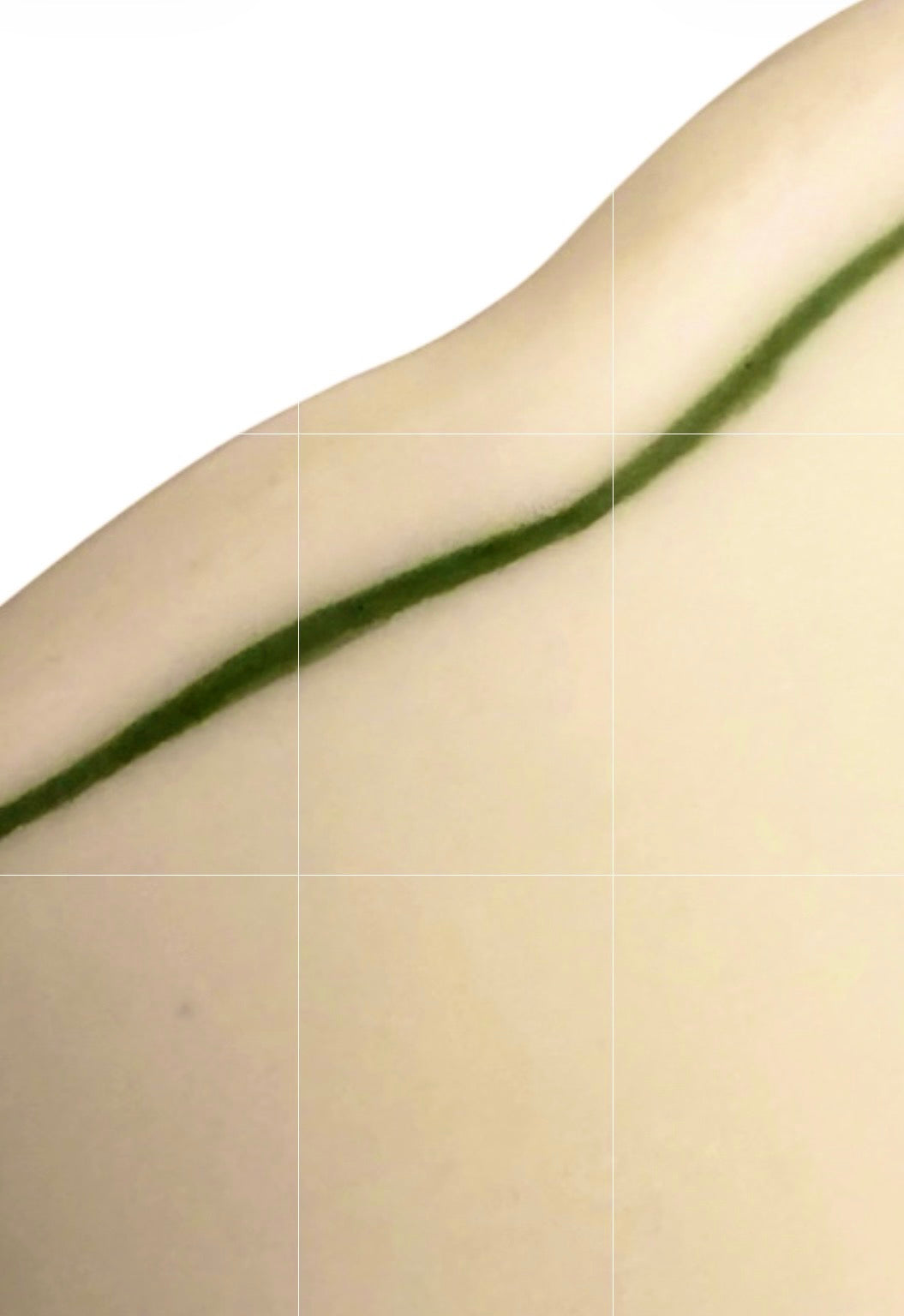 30’s - 40’s Mayer China Ivory Restaurant Ware Cream Pitcher | Green Stripe Hotel Ware | Vitrified China