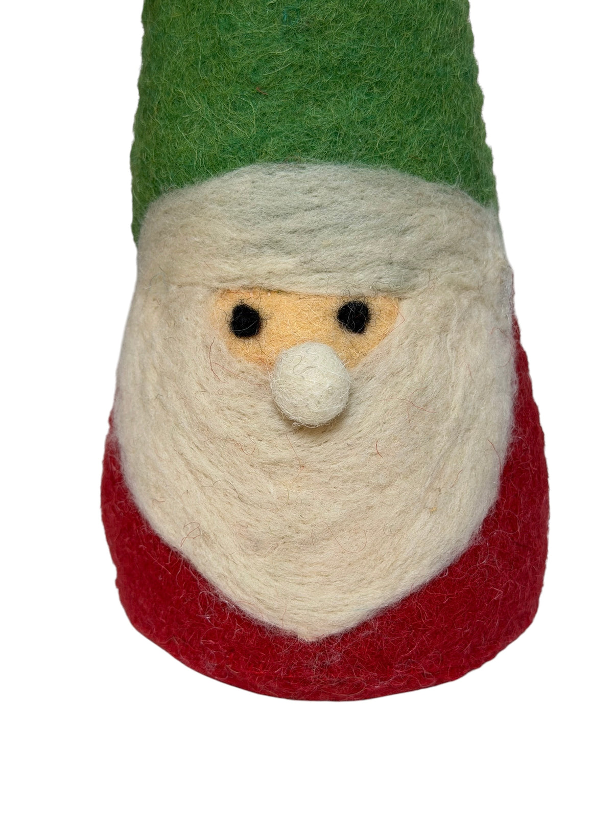 Farmhouse Felted Woodland Lucky Gnome – Anthropologie Style Christmas Décor – 11”