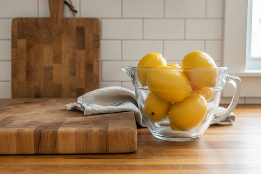 Pampered Chef 8-Cup Glass Classic Batter Bowl
