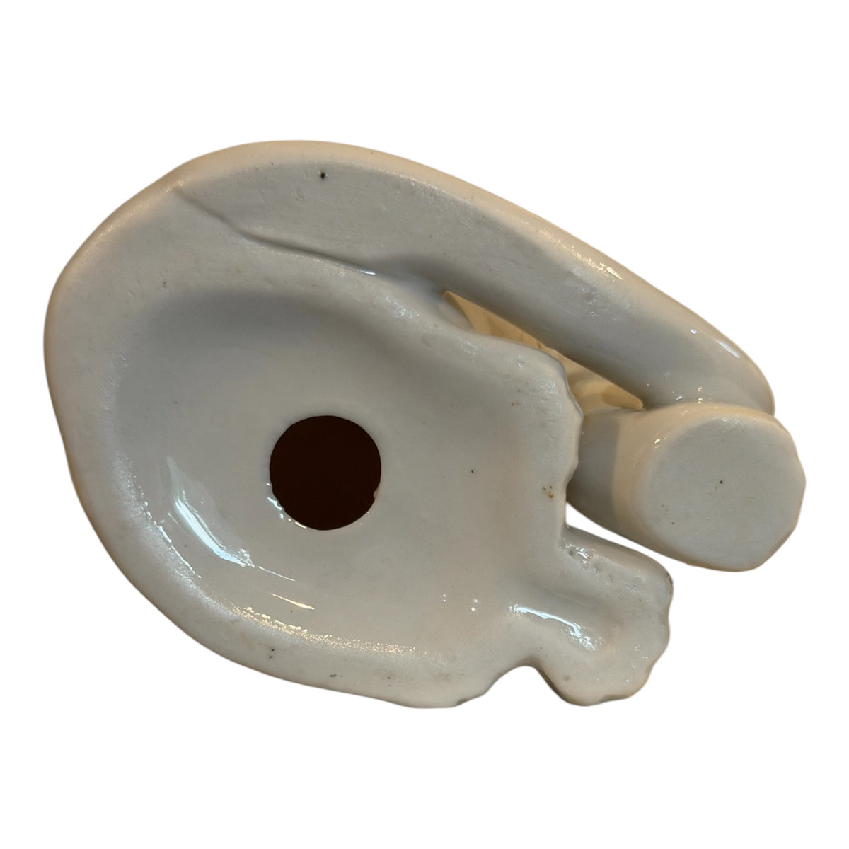 MCM White Porcelain Vintage Siamese Cat Figurine – 9”