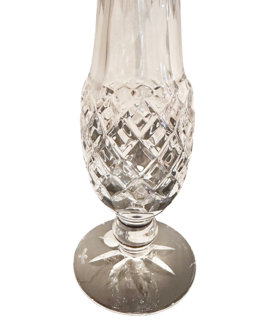 Waterford Crystal Lismore Bud Vase – 9” Retired Pattern