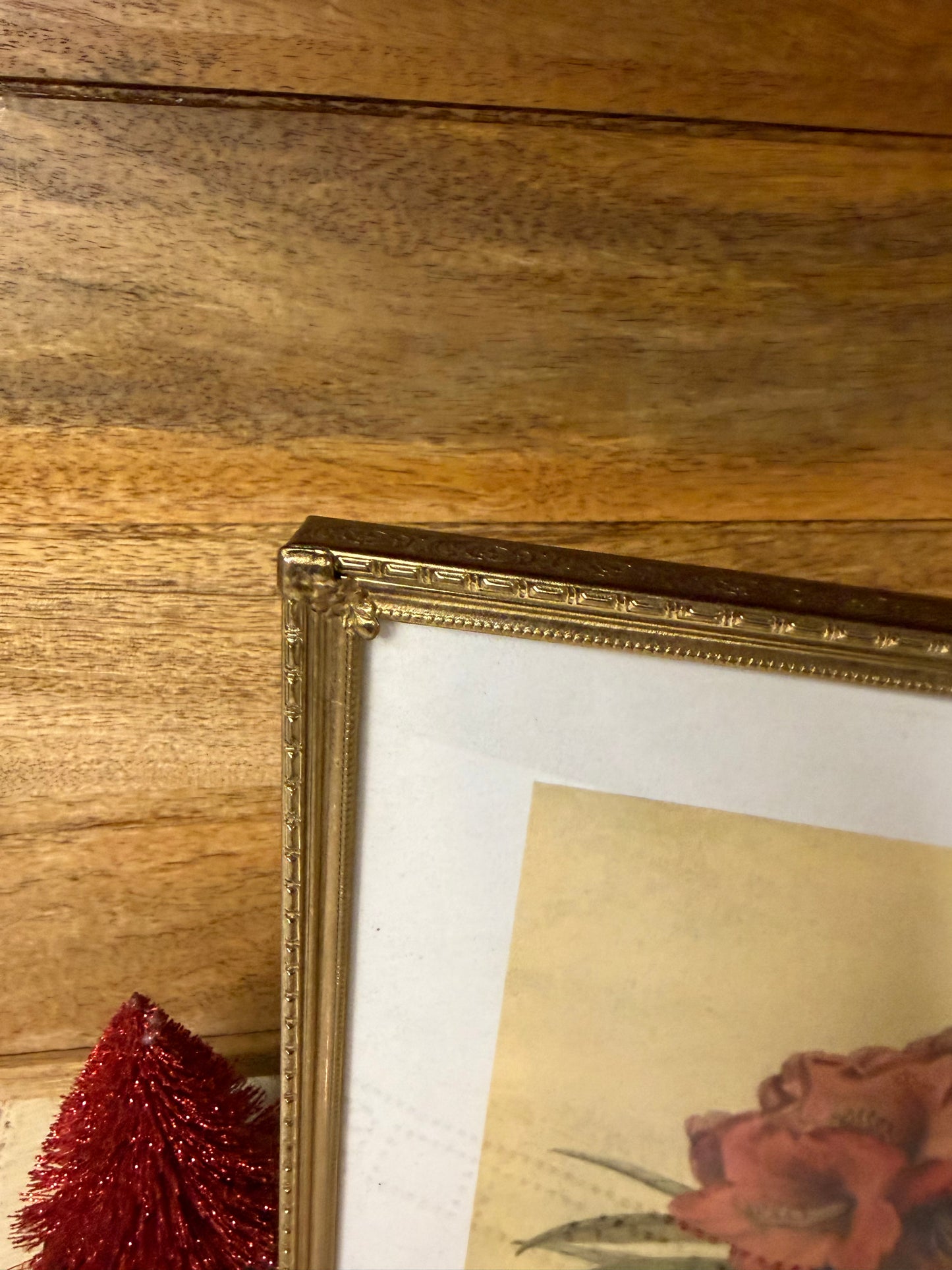 Vintage Gold Metal 8x10 Picture Frame (1950s–1960s)