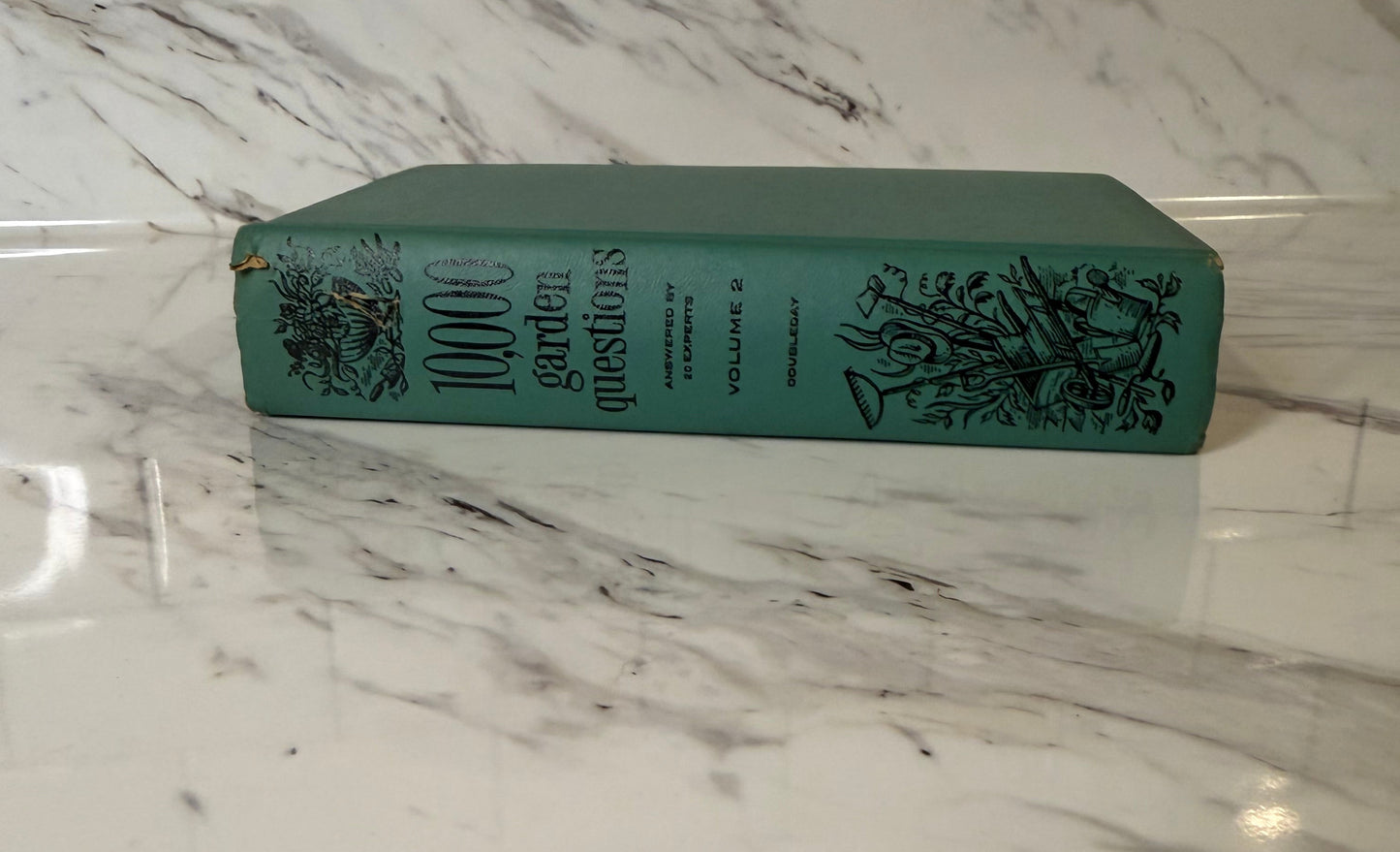 Vintage Gardening Book: “10,000 Garden Questions Answered by 20 Experts, Volume 2” — Doubleday, c.1959