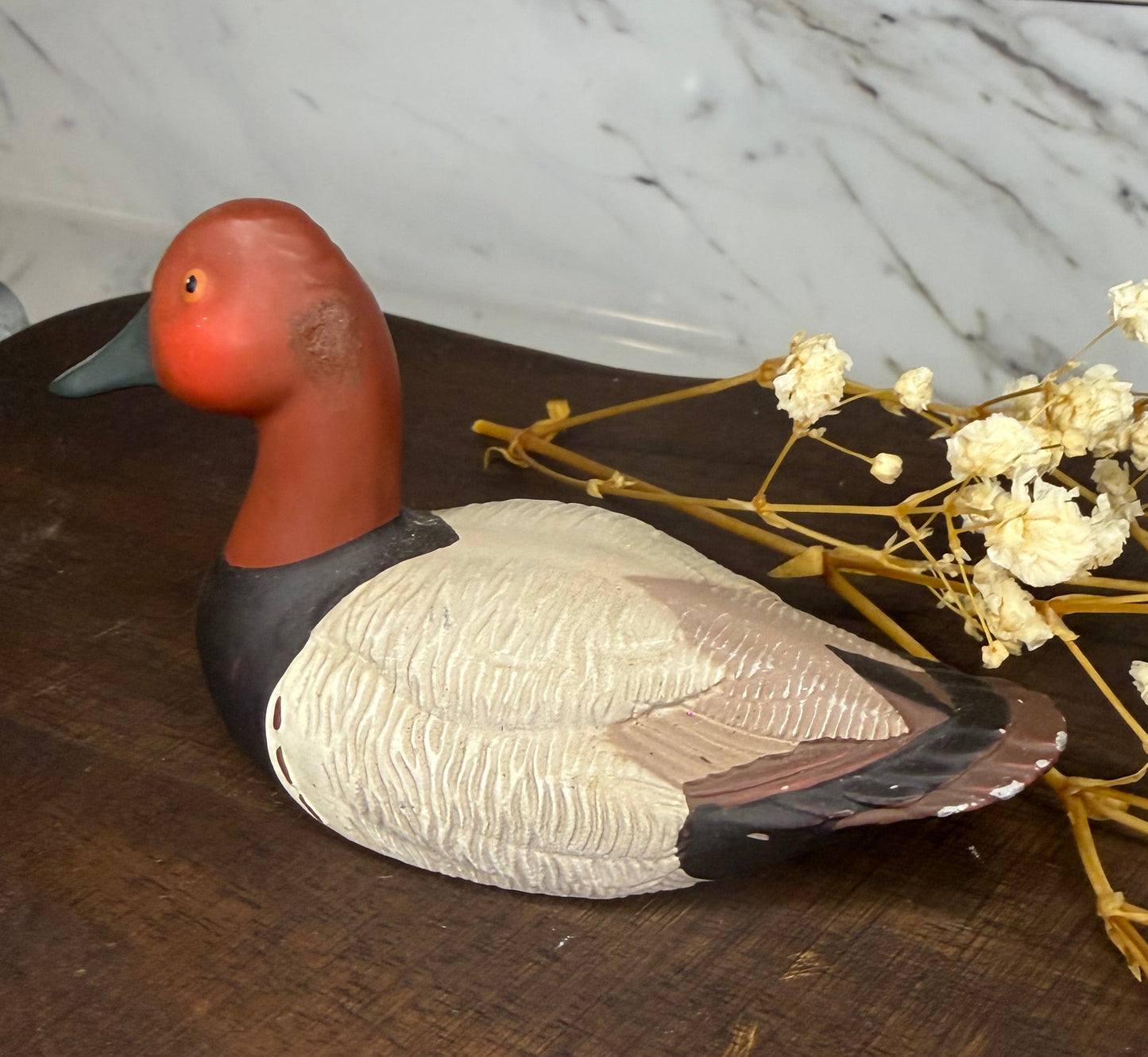 Vintage 1984 Avon Collector Duck Series – Canvasback Duck Figurine - Miniature