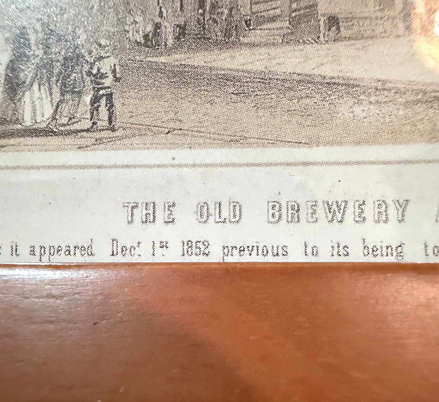 The Old Brewery at Five Points NYC Historical Print | 1852 Tenement Scene | Flea and Frame Curated Framed Artwork