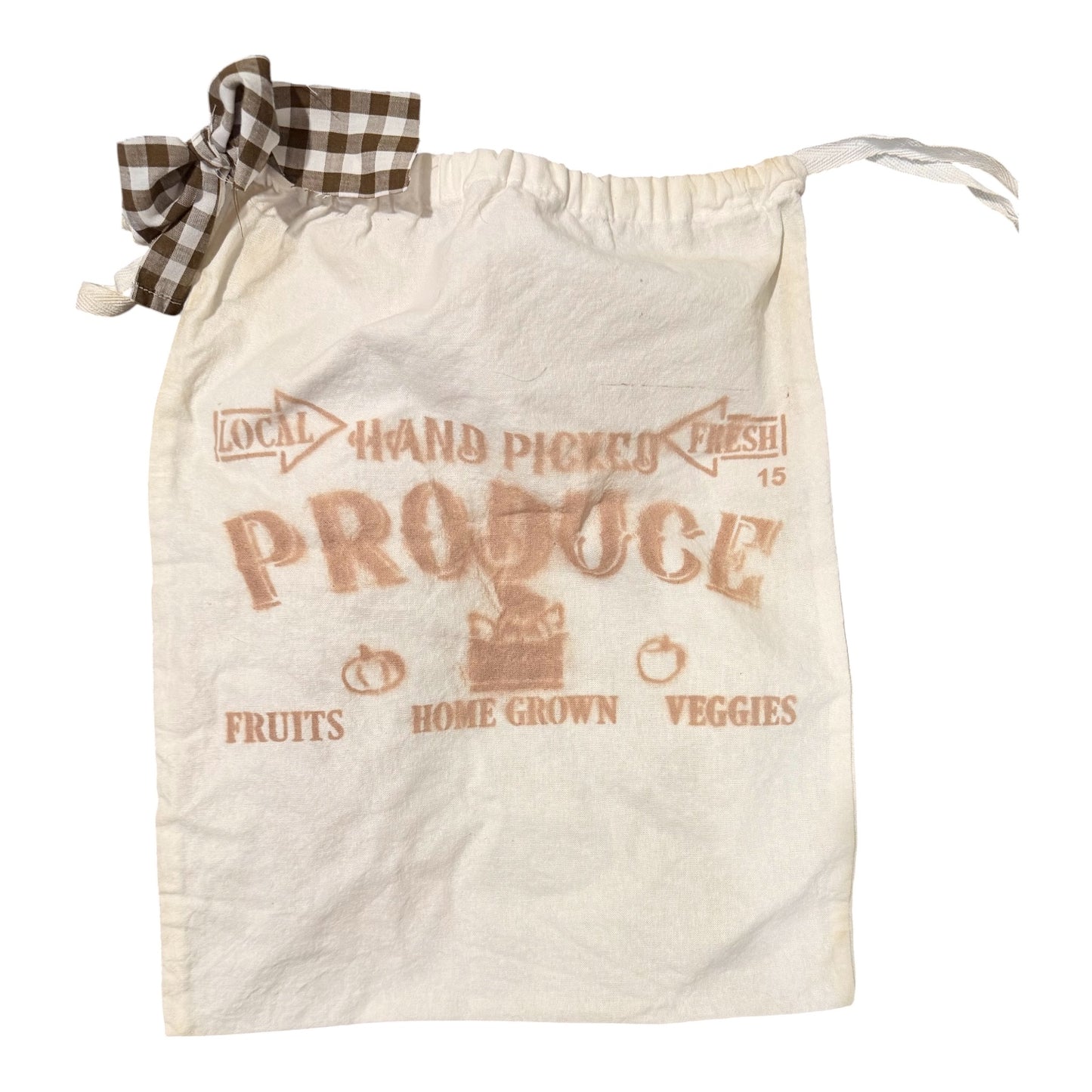 Vintage Curated Farmhouse Gathering Basket | Americana Kitchen & Cottage Collection