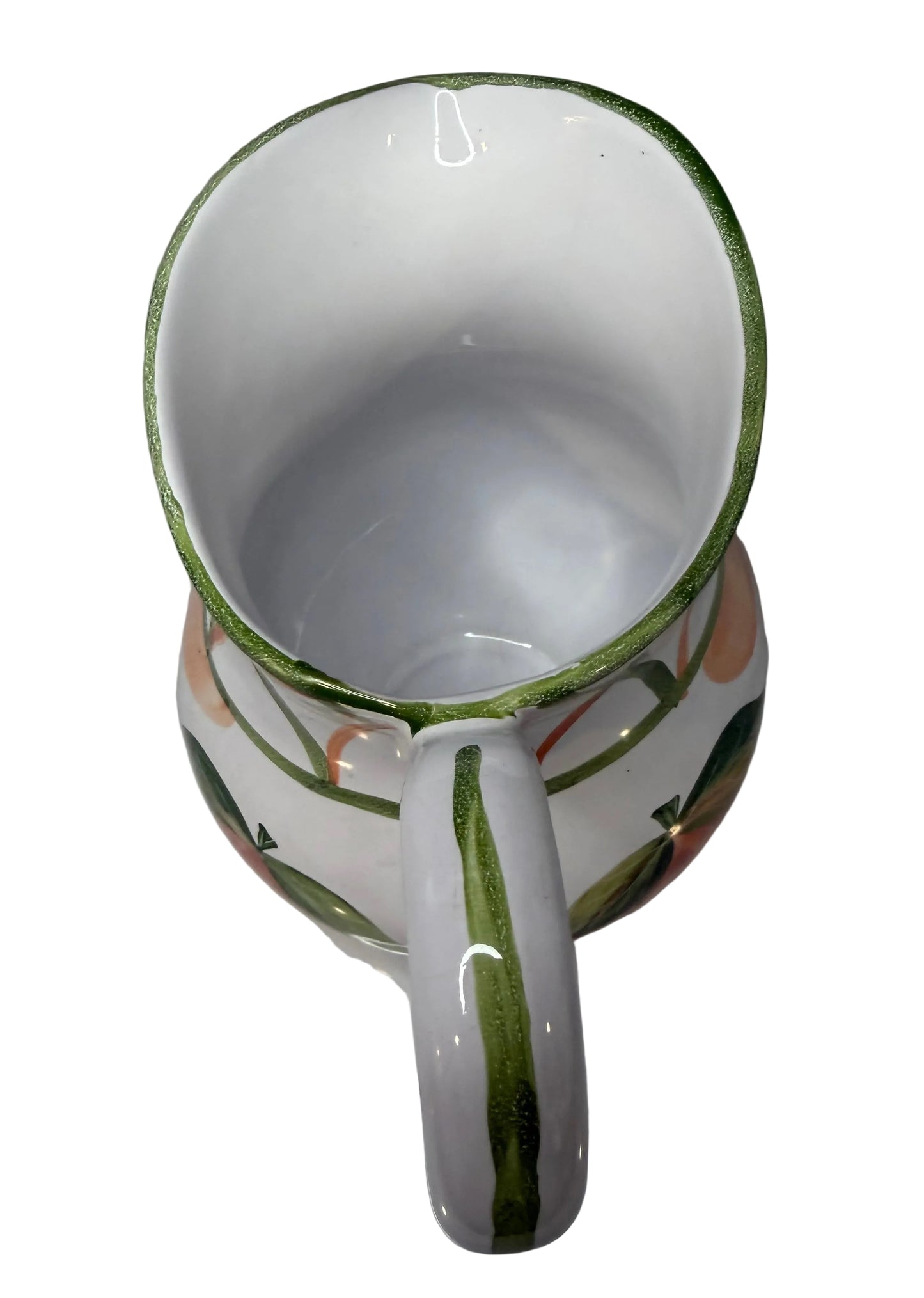 Vintage “Peaches” Ceramic Pitcher – Designed by Barbara Eigen for Block Opaque Mode (Portugal)