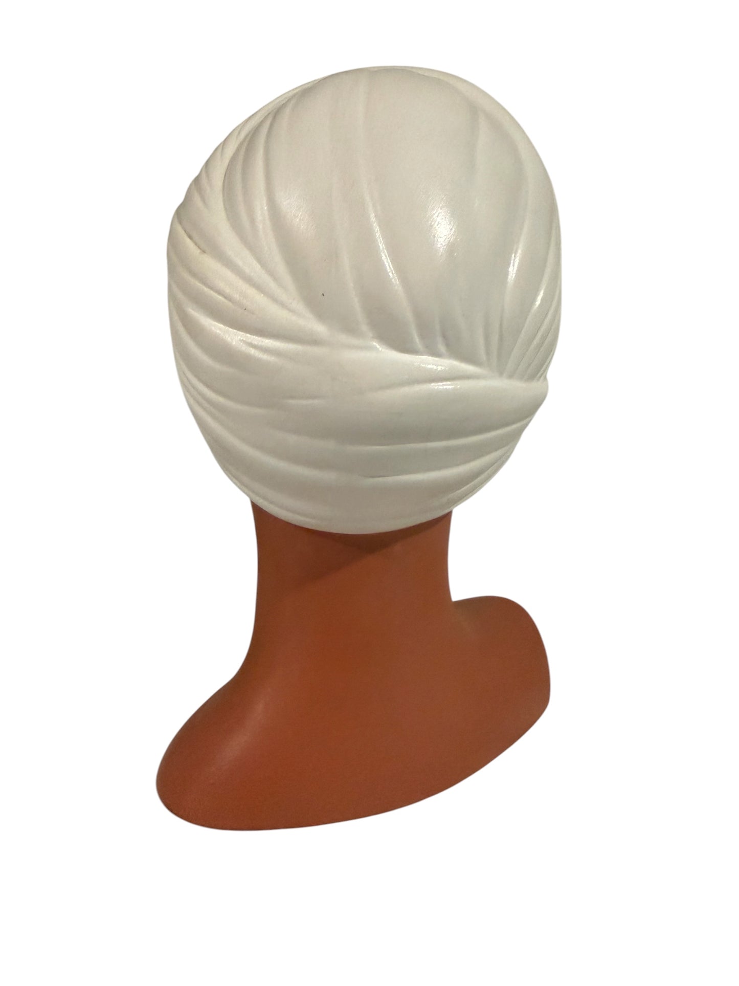 Marwal Chalkware Busts – Pair of Mid-Century Modern Figurative Sculptures (1972)