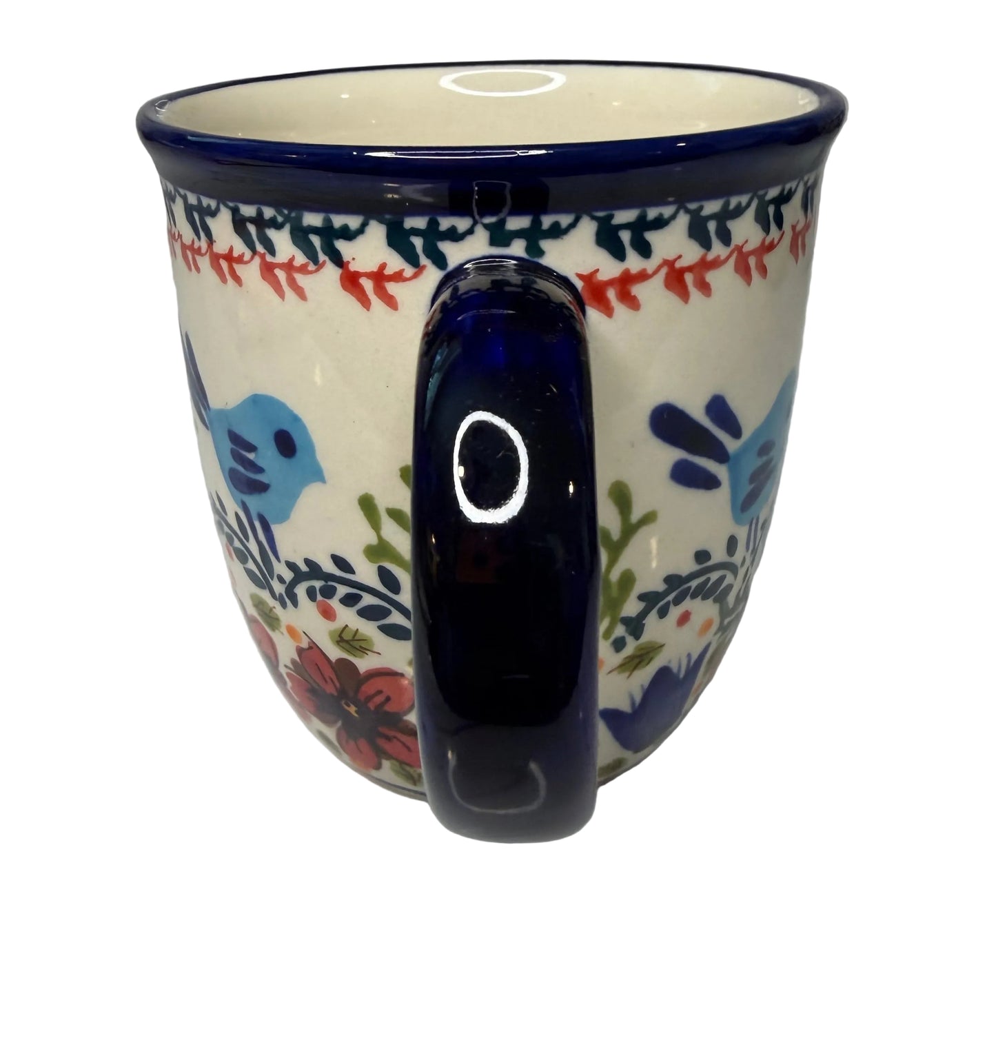 Ceramika Artystyczna Polish Pottery Bubble Mug – Unikat Pattern Art-214