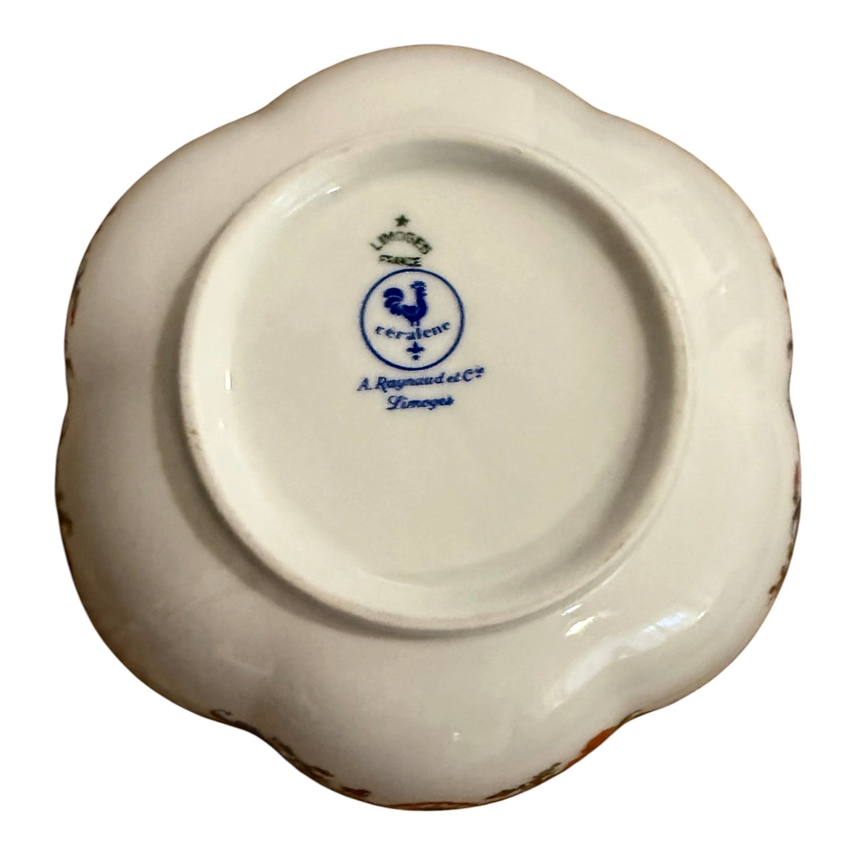 Ceralene Raynaud Limoges “Vieux Chine” Vintage Melon Bowl – Made in France | 5.25”