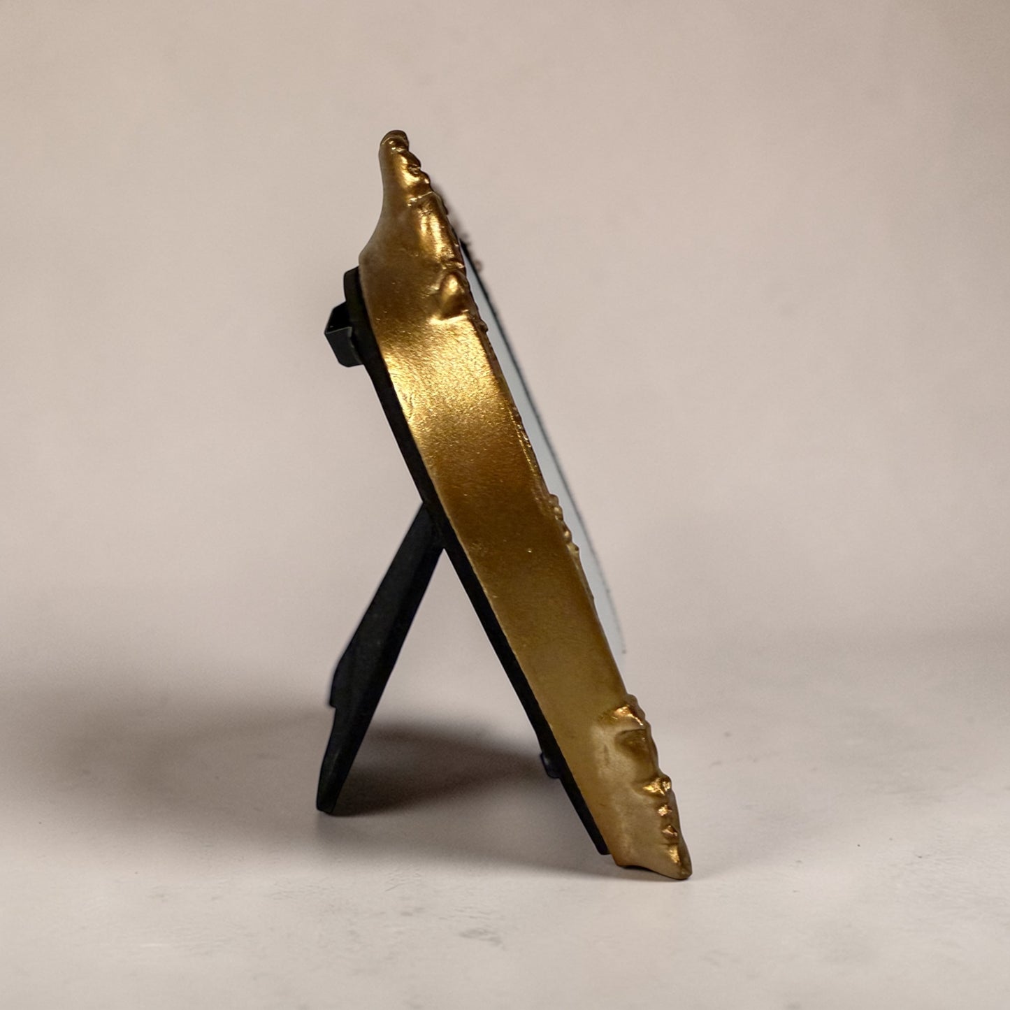 Vintage-Style Ornate Gold Bronze Picture Frame