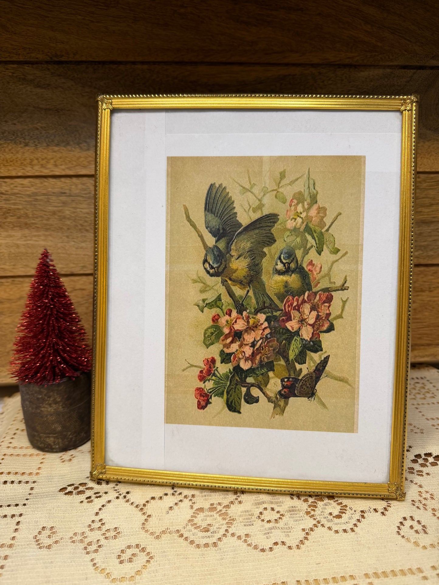 Vintage Gold Metal 8x10 Picture Frame (1950s–1960s)