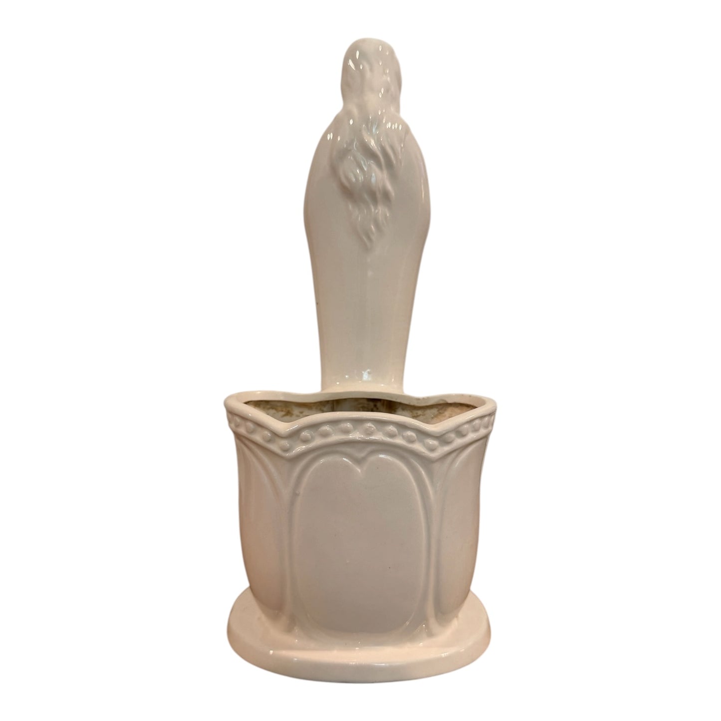Inarco Vintage Ceramic Praying Madonna Planter – Mid-Century Japan Import