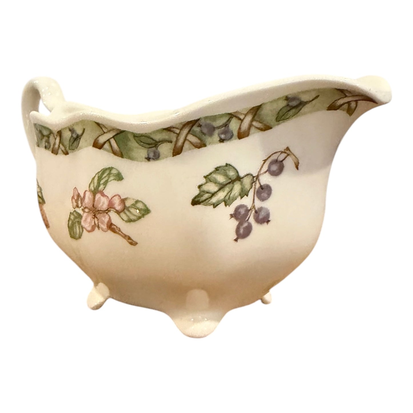 Vintage Johnson Brothers Arcadia (Fruit) Creamer | Cottagecore