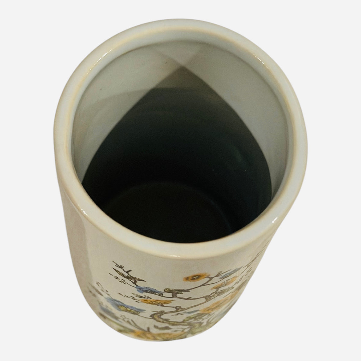 McCoy Pottery #677 Floral Vase – White Ceramic Art Pottery