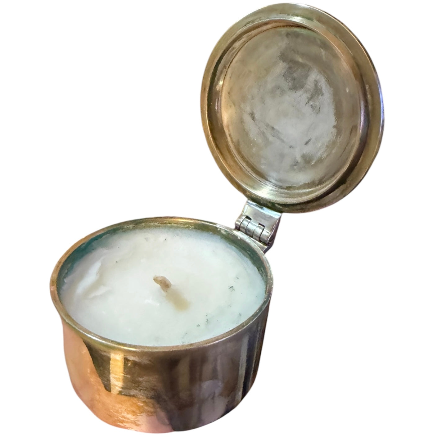 Rare Vintage Creative Candles “Silver Travel Candle” with Original Box | Made in India | 1996 Collectible