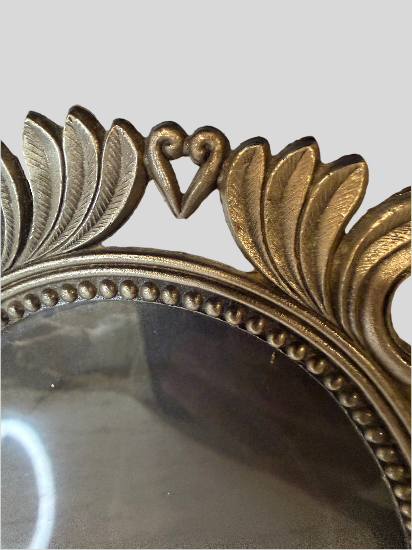 Jennifer Moore Victorian Metal Frame | Floral Scrollwork | 5x7