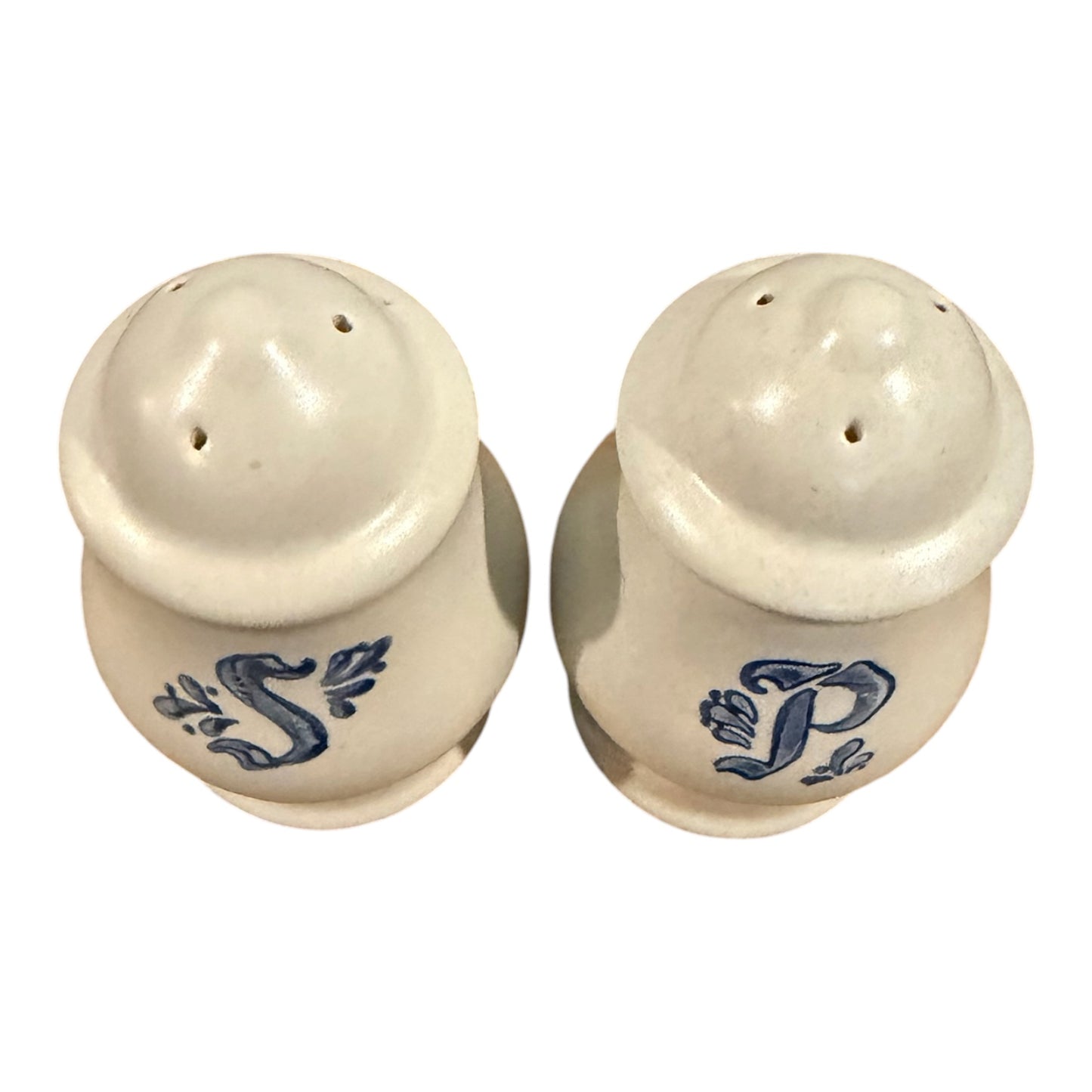 Pfaltzgraff Yorktowne Vintage Salt & Pepper Shakers – Stoneware Set - Cottagecore