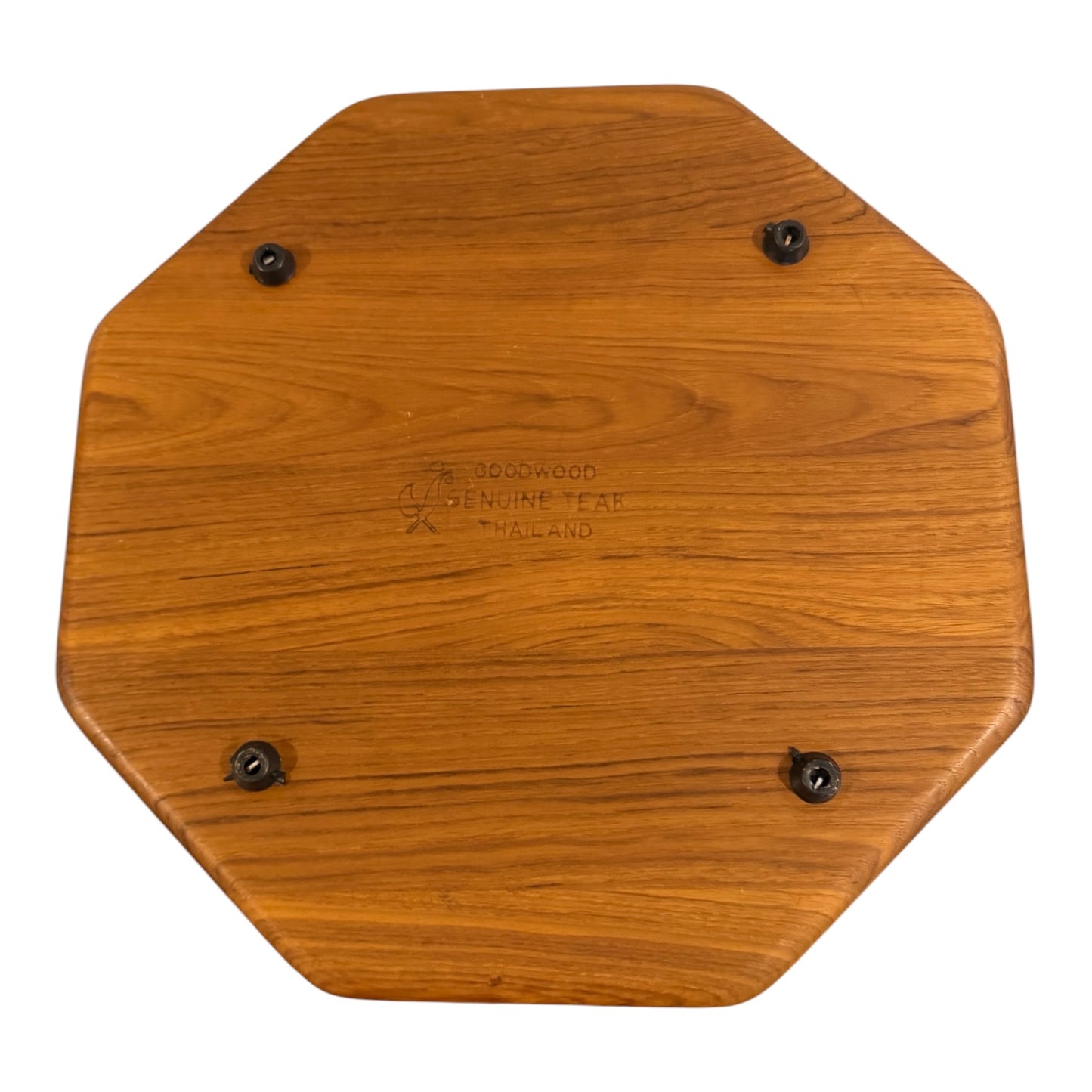 Vintage Mid-Century Modern Teak Cheese Board with Glass Cloche – 1970s Serveware