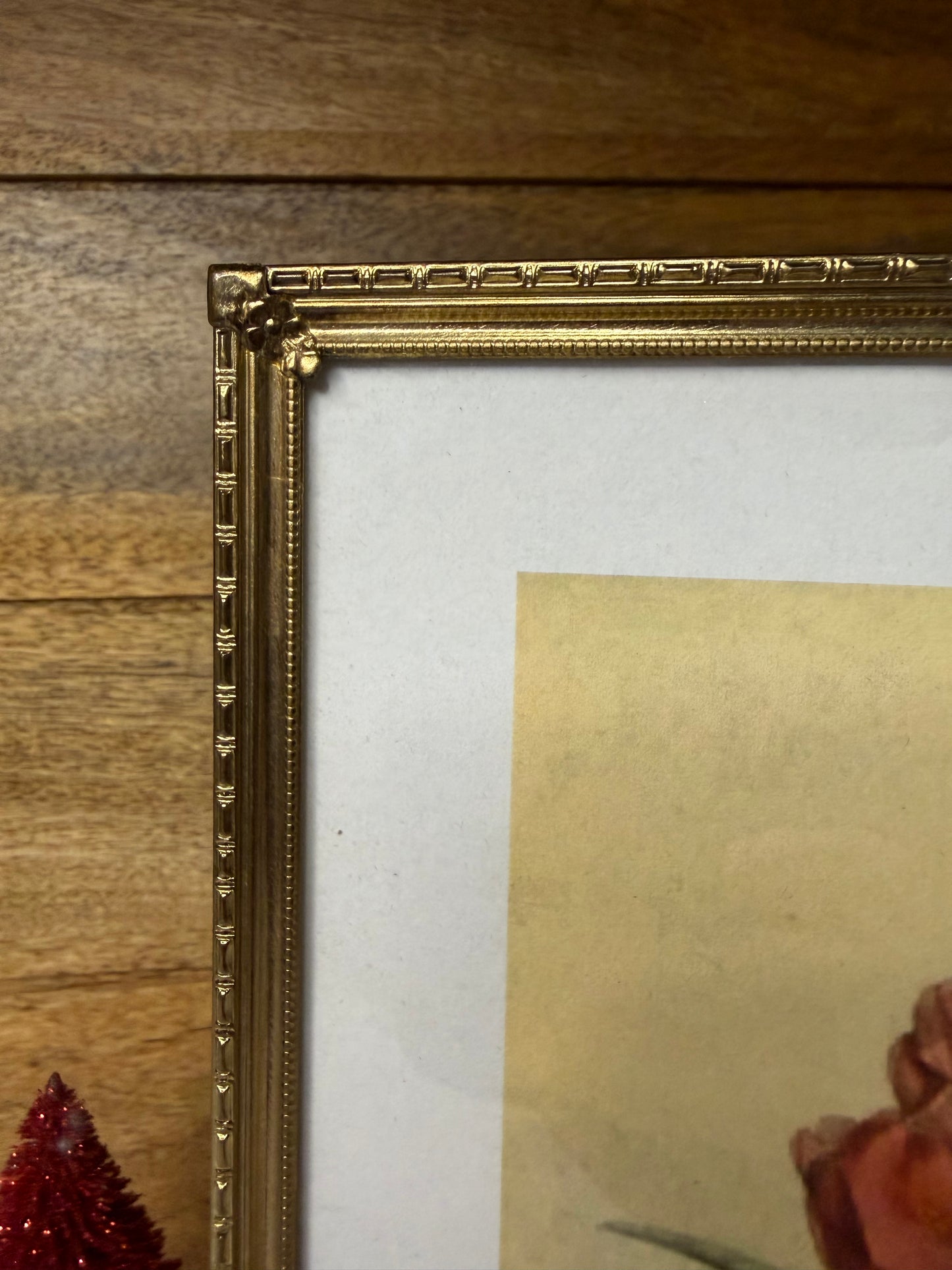 Vintage Gold Metal 8x10 Picture Frame (1950s–1960s)