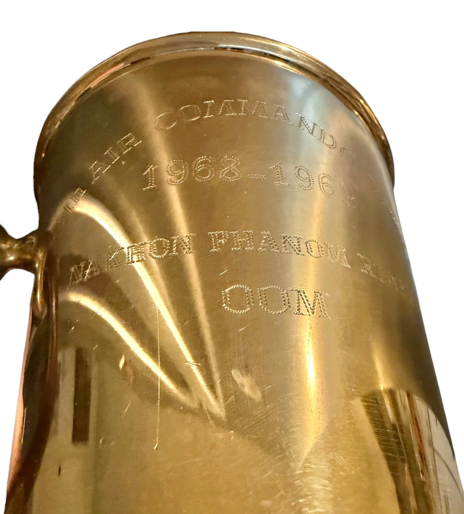 Vietnam War Commemorative Brass Tankard | 56th Air Commando Wing | Nakhon Phanom RTAFB | 1968–1969 | OOM
