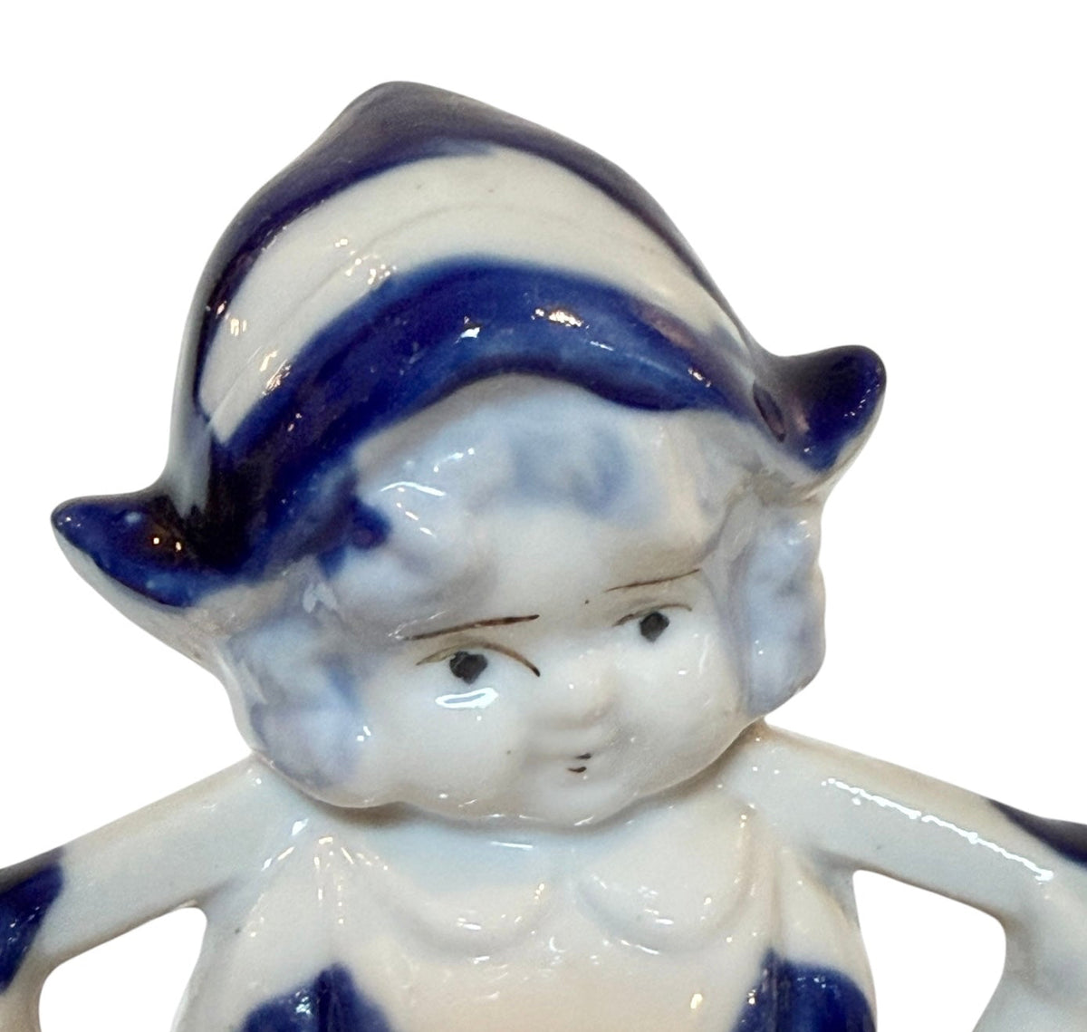 Delft-Style Vintage Dutch Boy & Girl Porcelain Figurines – Made in Japan