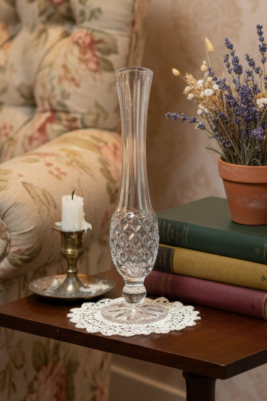 Waterford Crystal Lismore Bud Vase – 9” Retired Pattern