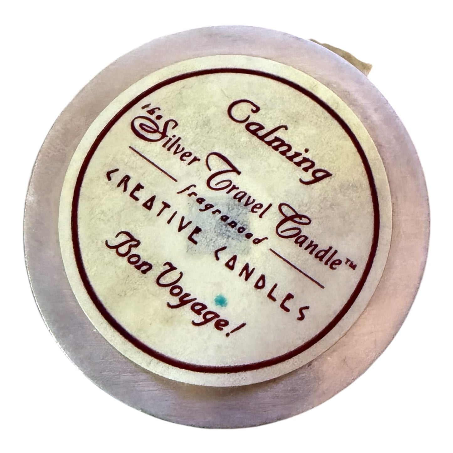Rare Vintage Creative Candles “Silver Travel Candle” with Original Box | Made in India | 1996 Collectible