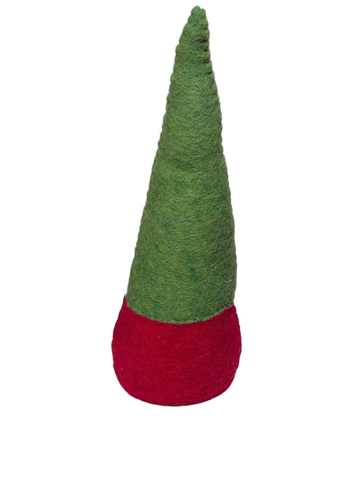 Farmhouse Felted Woodland Lucky Gnome – Anthropologie Style Christmas Décor – 11”