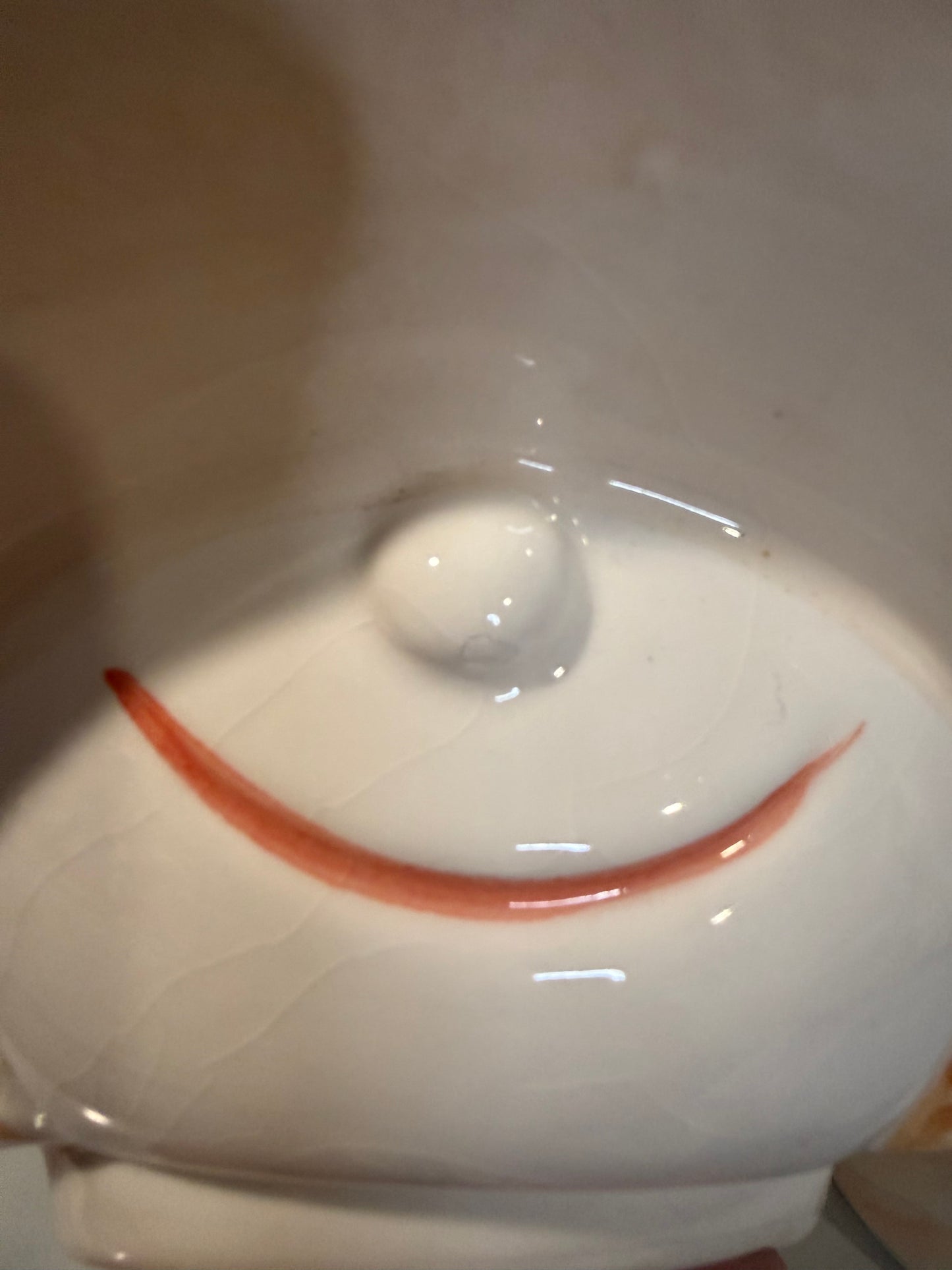 Vintage 80’s Cottagecore Girl and Goose Ceramic Cookie Jar