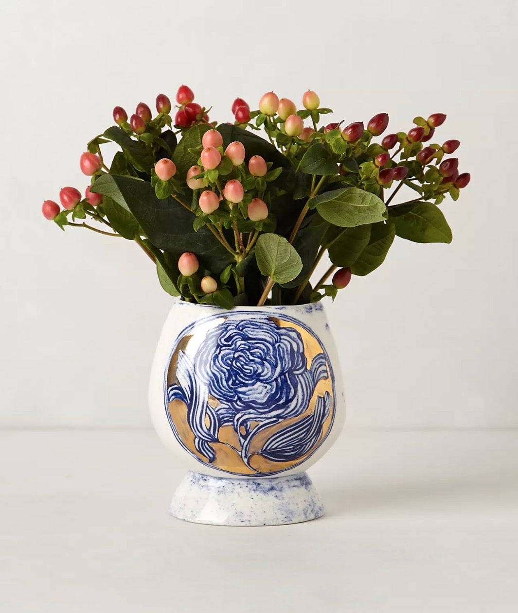 Ruan Hoffmann “Jardin des Plantes” Vase - Anthropologie