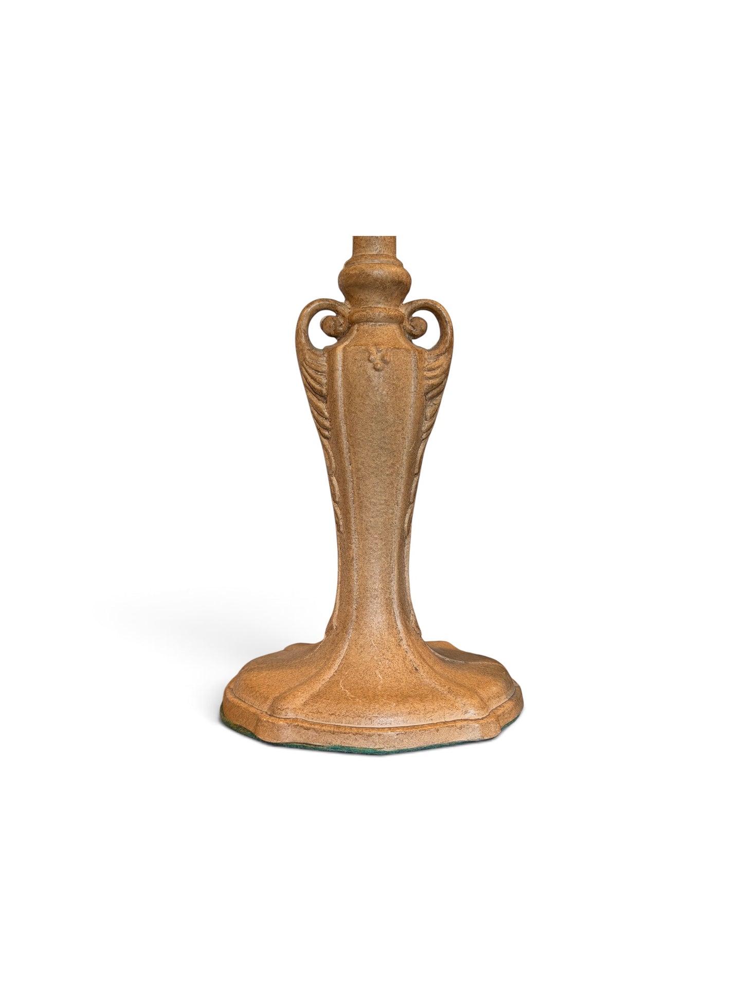 Pair of Vintage Spelter Art Nouveau Vanity Lamps - No Shade | Circa 1925–1940 | Rewired | 10” Tall