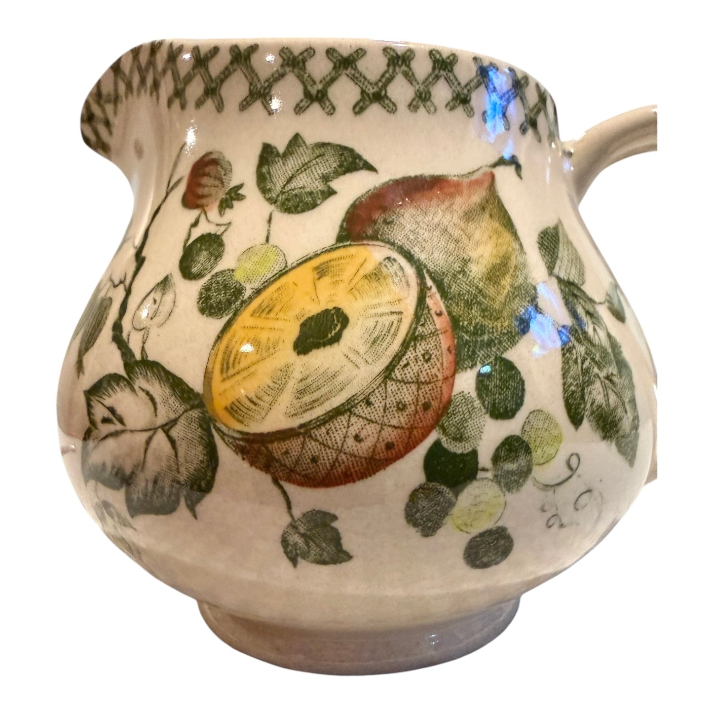 Cottagecore Johnson Brothers Arbor Vintage Creamer – Old Granite Ironstone, Made in England