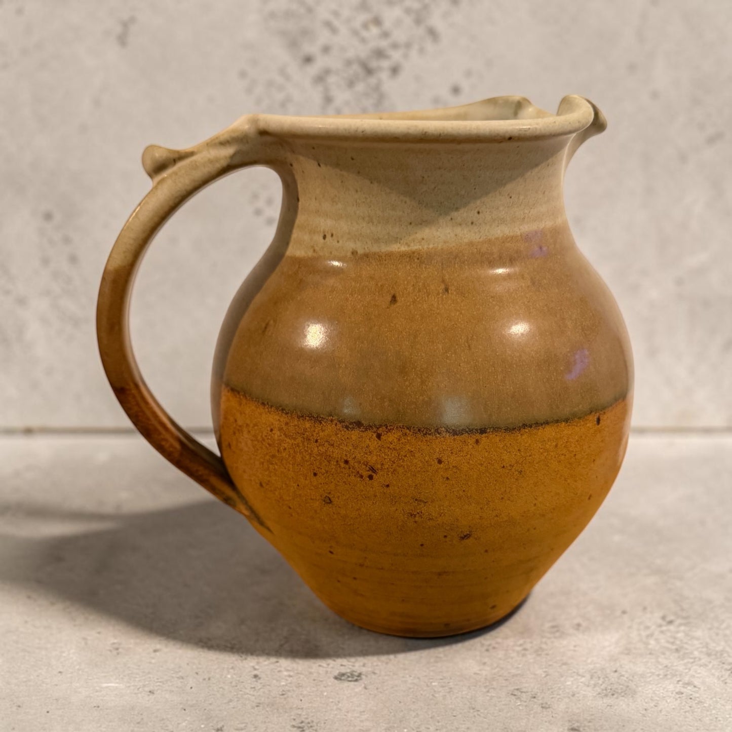 Robert Alewine Signed Stoneware Art Pitcher – Dated 2006 | Gatlinburg, TN Studio Pottery