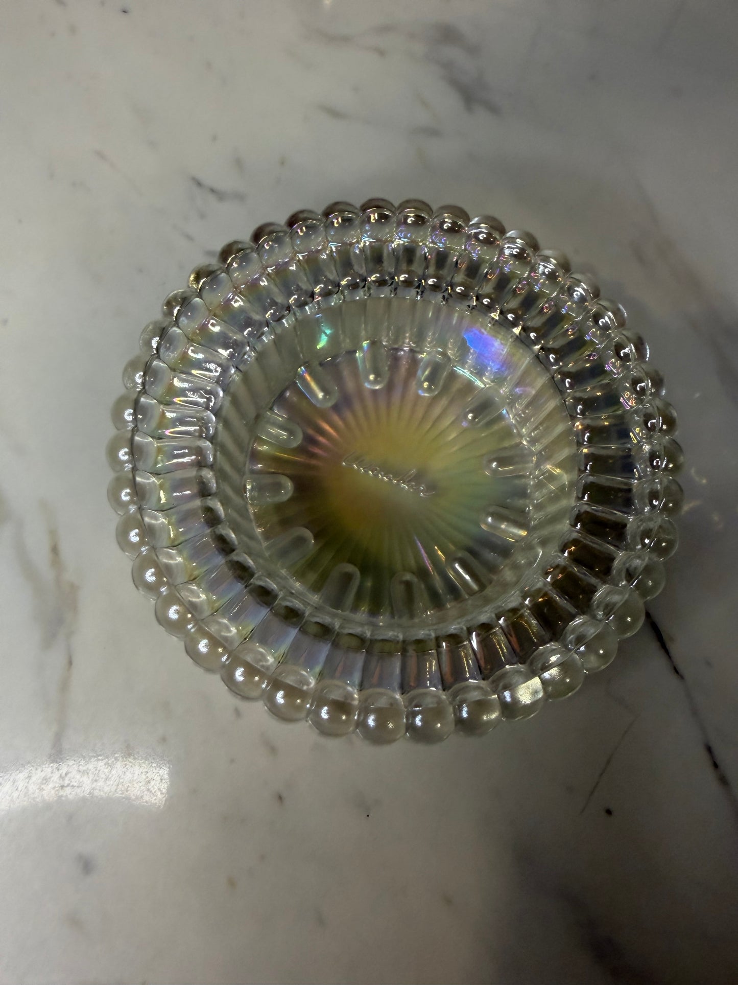 Moon & Star Cobalt Blue | Weishar | Carnival Glass Fairy Lamp – 3 Piece