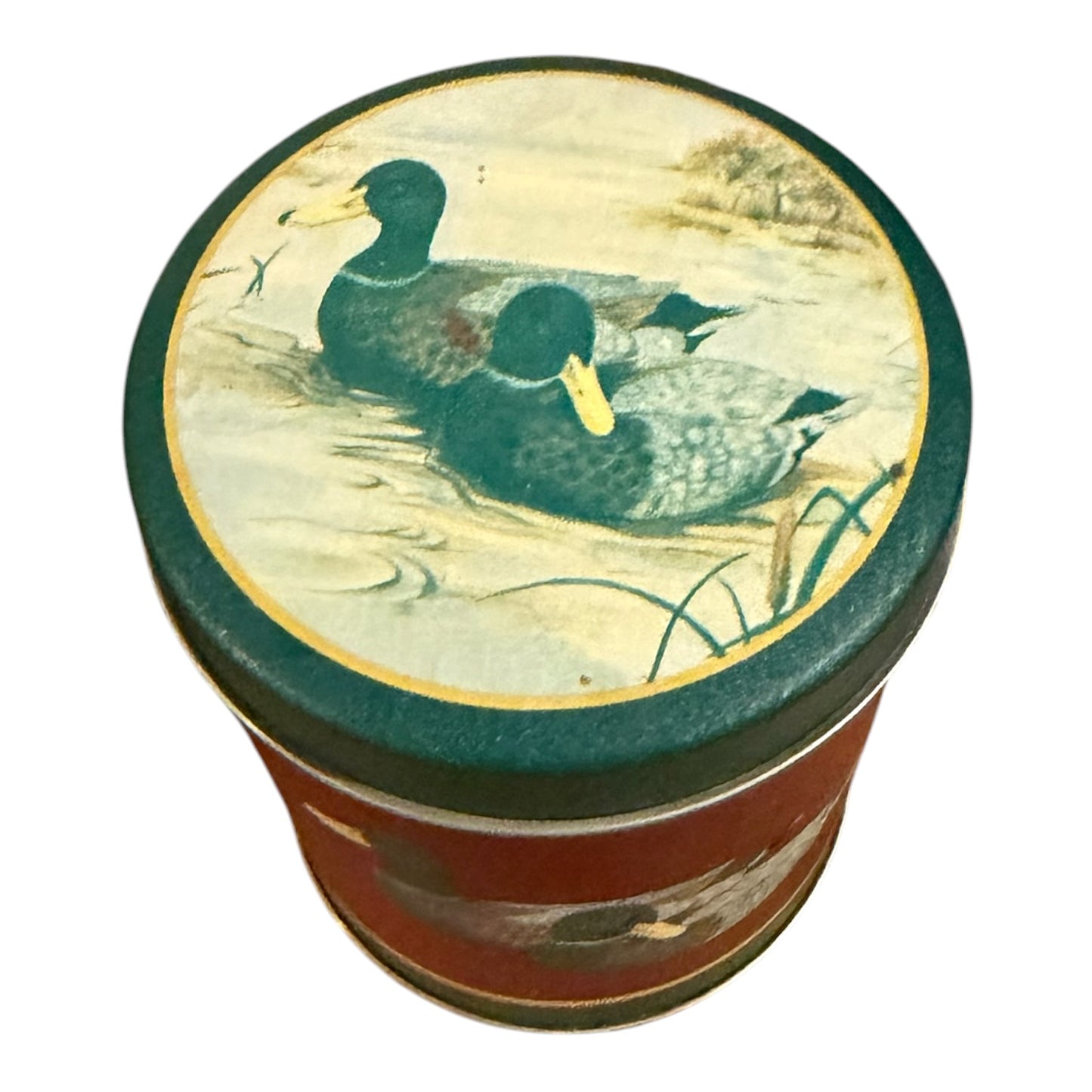 1980s Wang’s International Mallard Duck Nesting Tin Canister Set (Set of 3)
