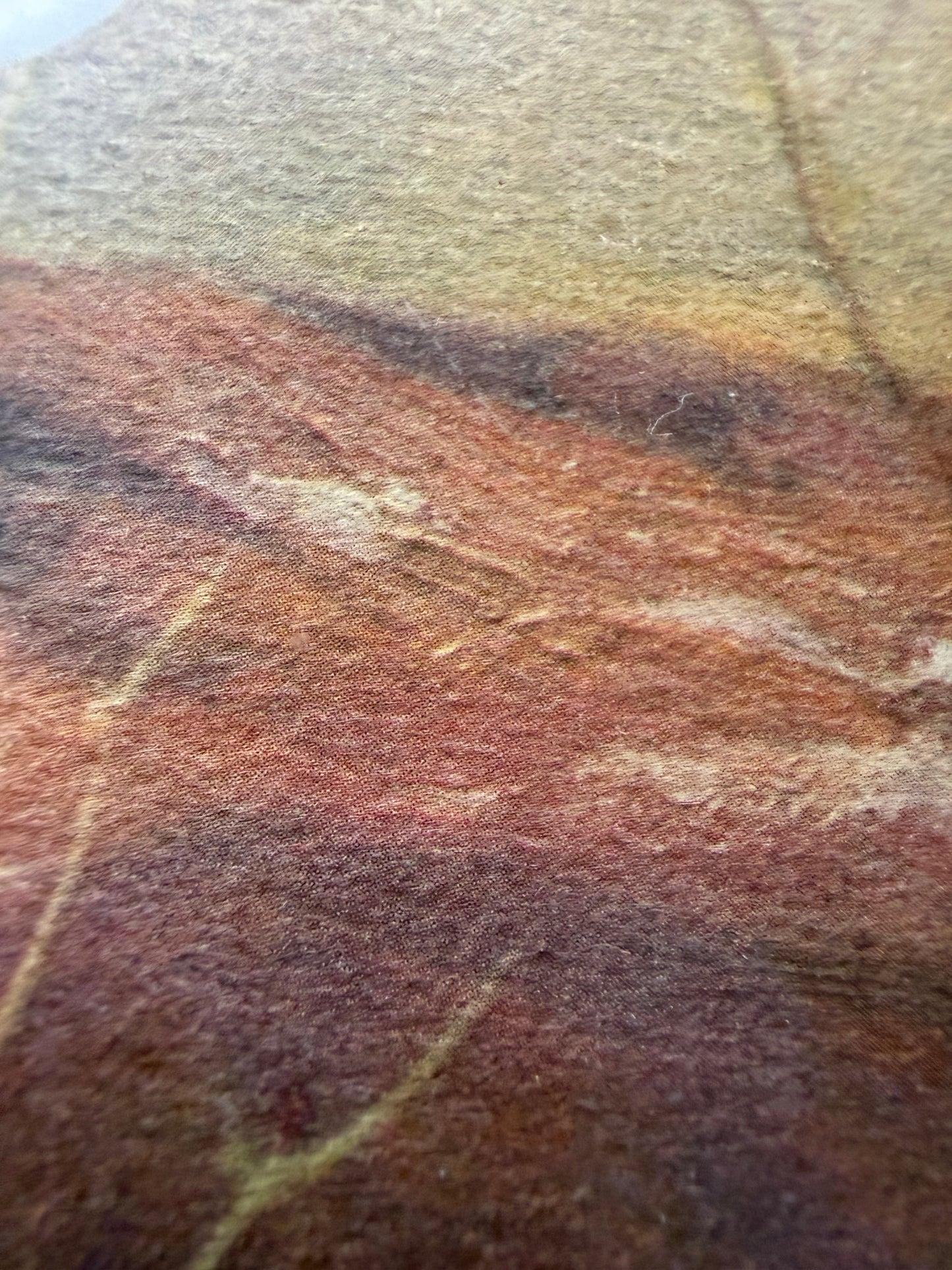 Vintage Robert Wood “Snow in the Catskills” Textured Print | Framed Mid-Century Winter Landscape