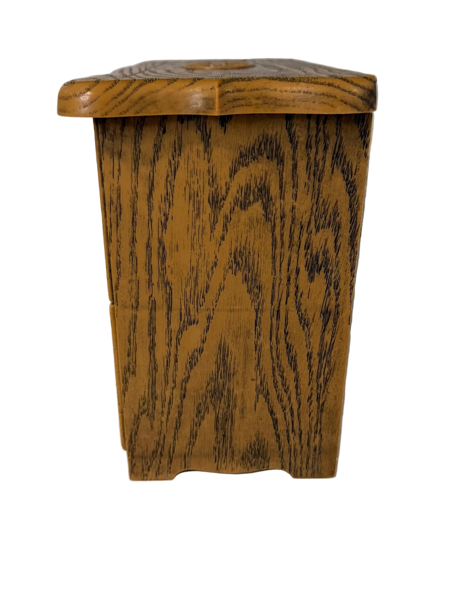 Vintage Lerner Faux Wood Storage Organizer – 1960s Miniature Dresser