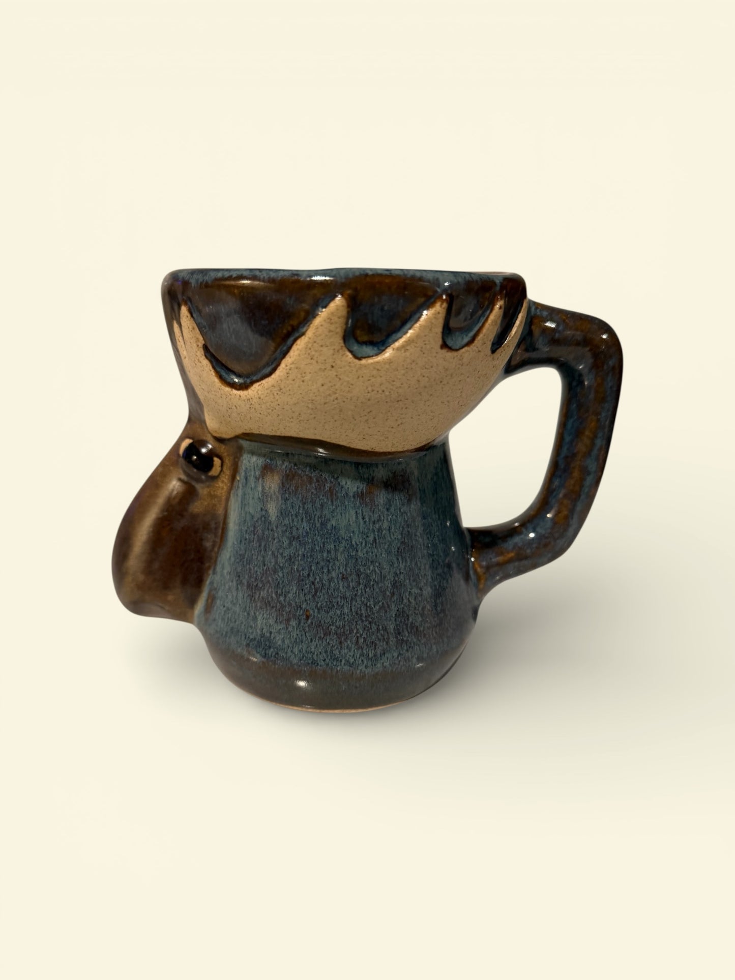 Handmade Stoneware Moose Mugs – Set of Two by RAD Designs (Richard Adam Dabrowski)