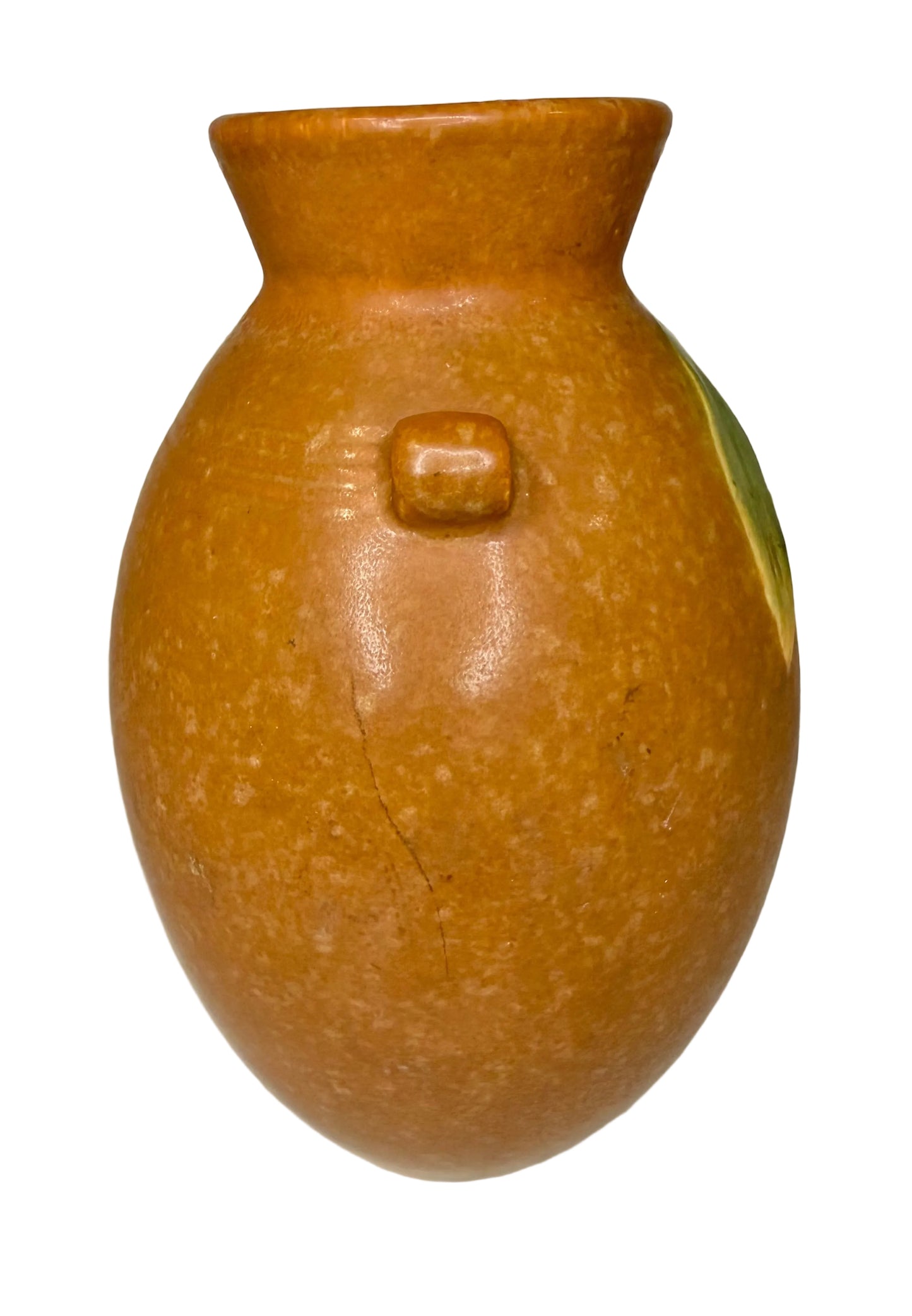 Weller Pottery “Cornish” Vase – Circa 1933 | Art Deco Embossed Leaves & Berries