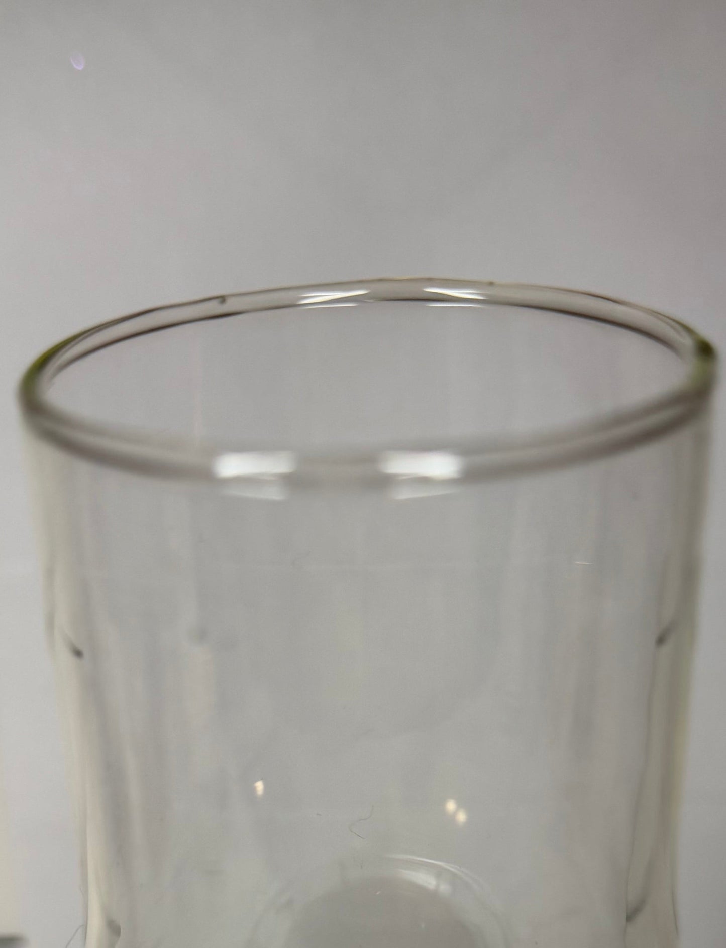 Vintage Wood Oil / Kerosene Hurricane Lamp – Glass Chimney & Wooden Base