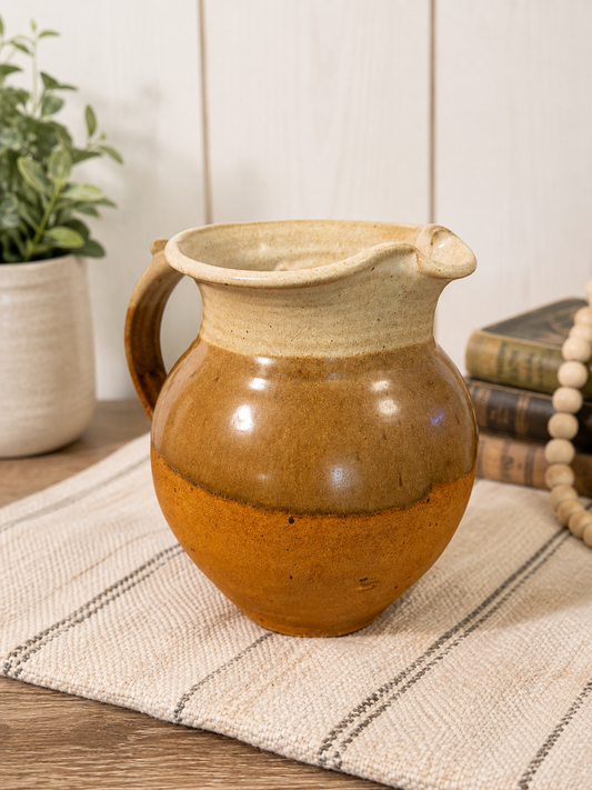 Robert Alewine Signed Stoneware Art Pitcher – Dated 2006 | Gatlinburg, TN Studio Pottery