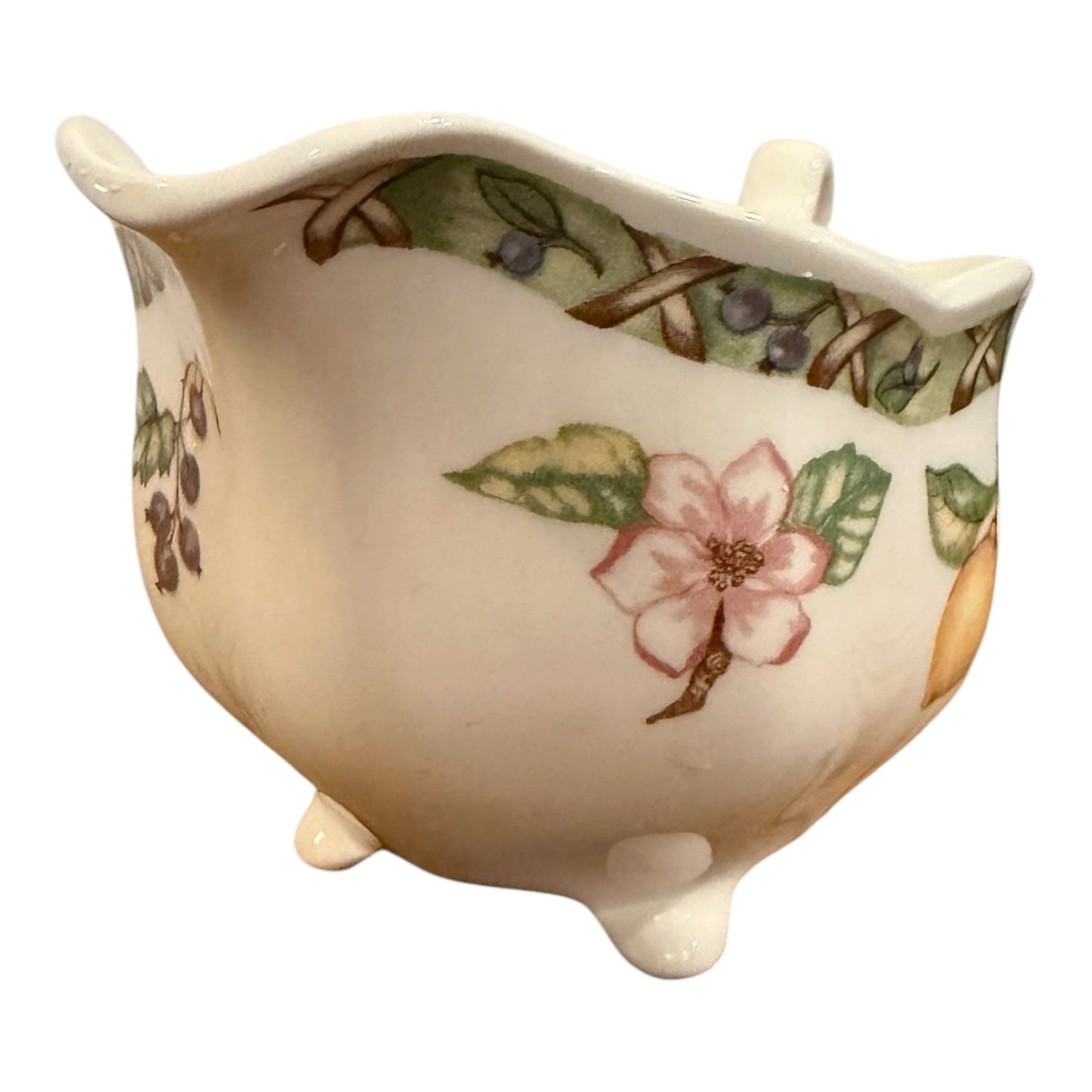 Vintage Johnson Brothers Arcadia (Fruit) Creamer | Cottagecore
