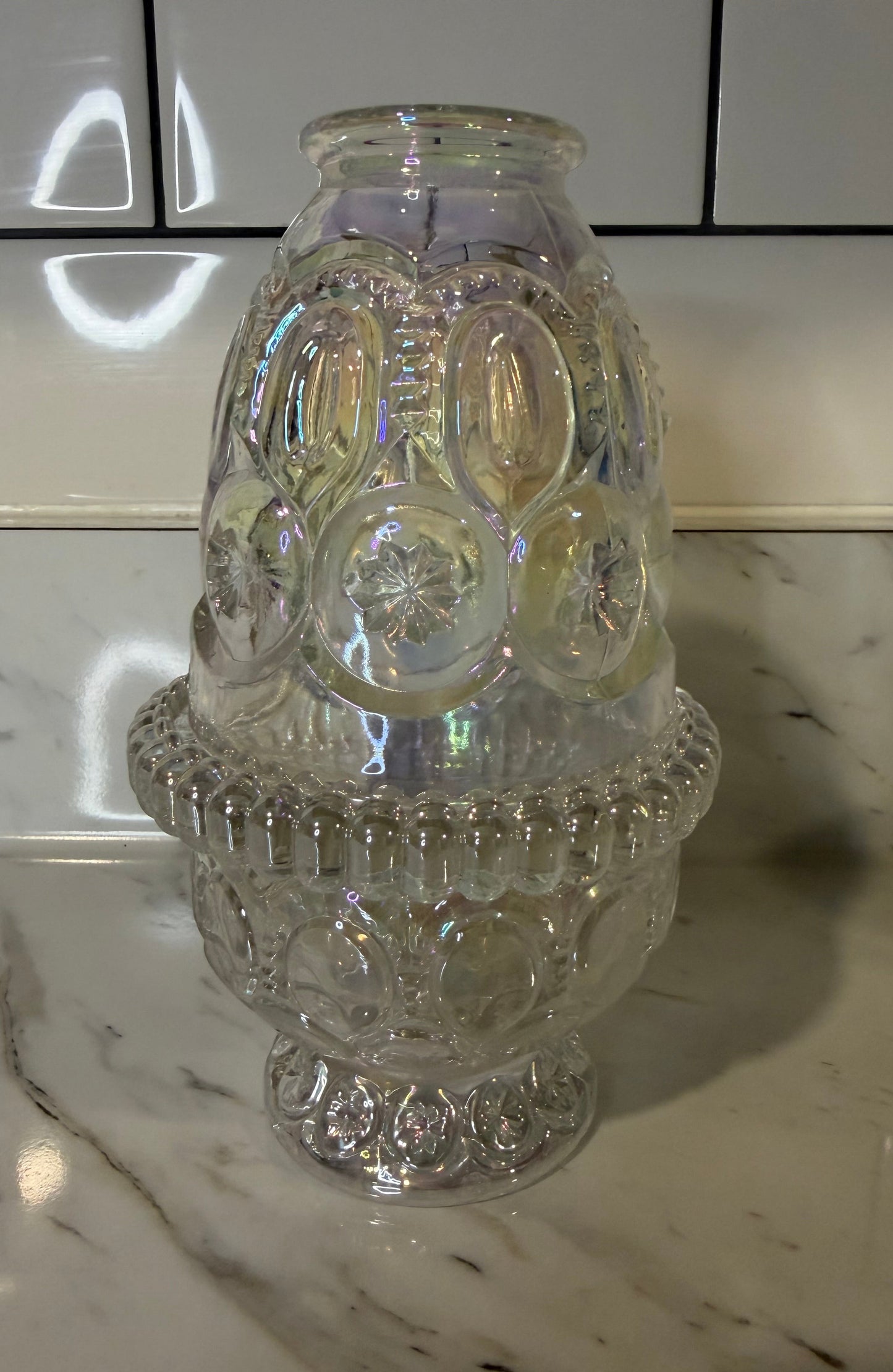 Moon & Star Crystal Carnival | Weishar | Glass Fairy Lamp – 3 Piece