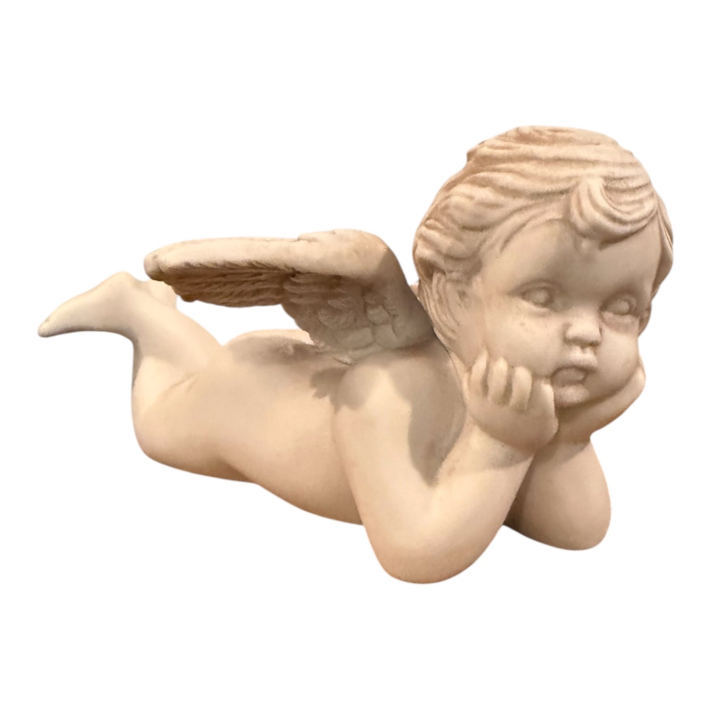 Vintage French Provincial Cherub Angel Figurines – Set of 2