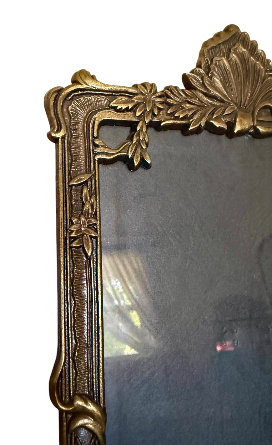 Vintage Ornate Gold Picture Frame – French Rococo Style Metal Frame, Holds 5x7 Photo