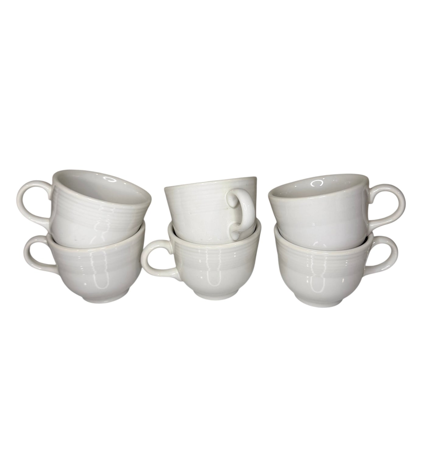 Fiesta Vintage Tea Cups / Coffee Mugs – Set of 6 – Homer Laughlin China Co.