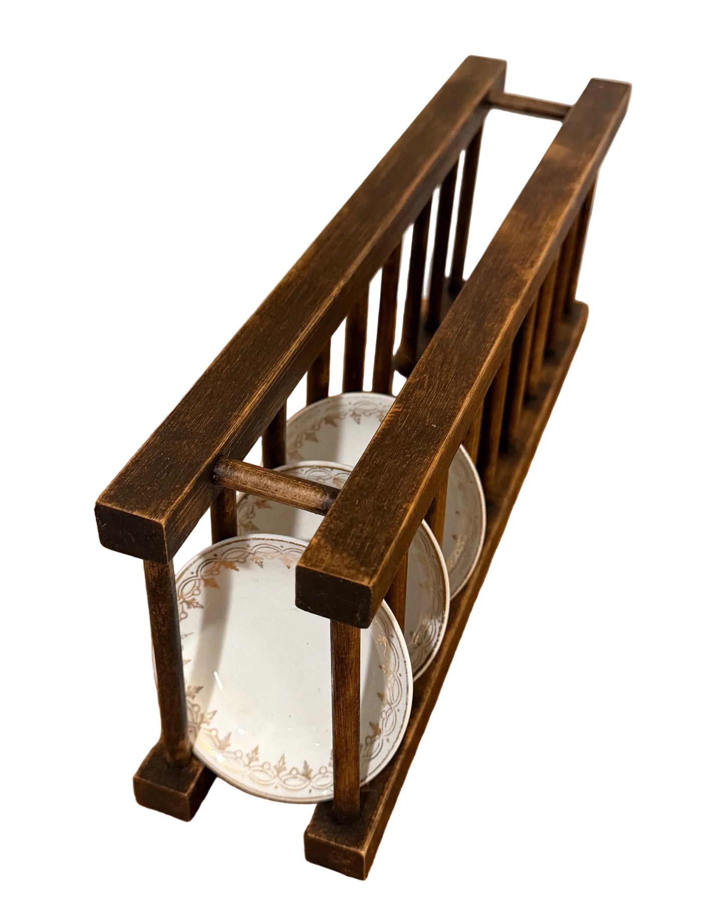 Butter Pat Holder – Vintage Style Unique Customized - Hand-Antiqued Farmhouse Kitchen Display