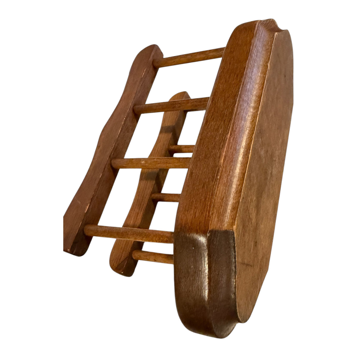 Goodwood Wooden Spindle Napkin & Letter Holder – Vintage Mid Century Organizer