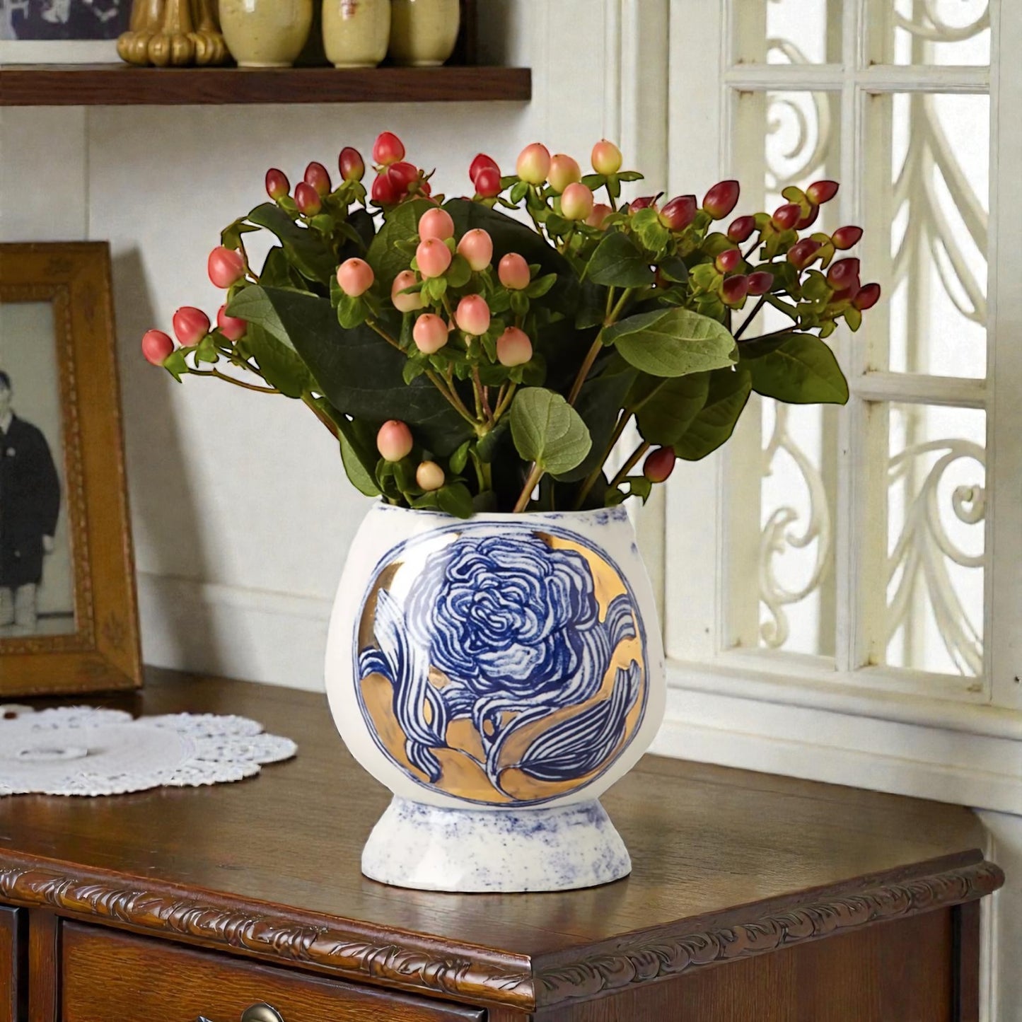 Ruan Hoffmann “Jardin des Plantes” Vase - Anthropologie